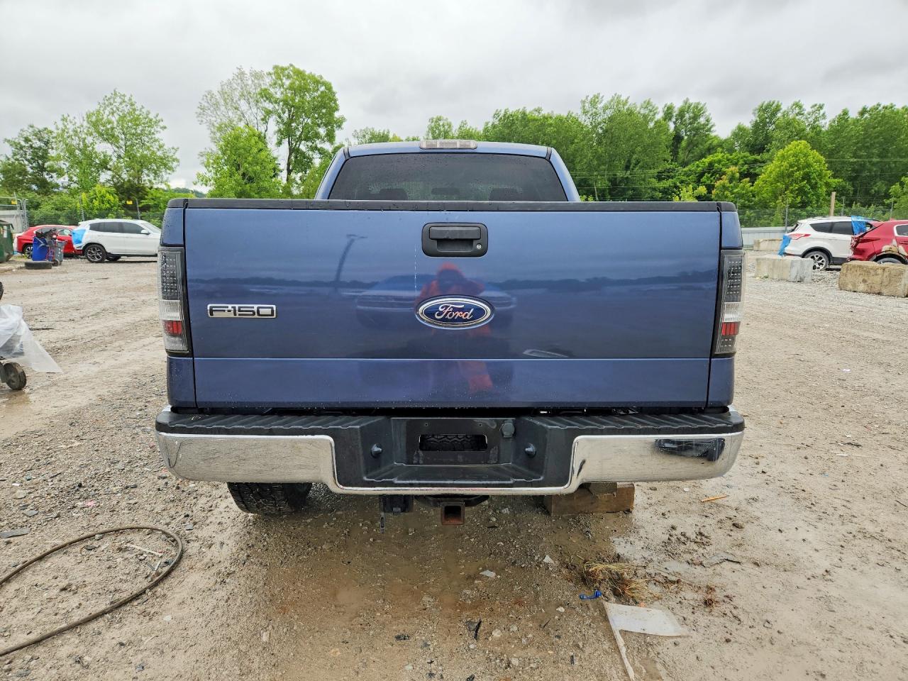 2005 Ford F150 Синий vin: 1FTPX14575NC09283
