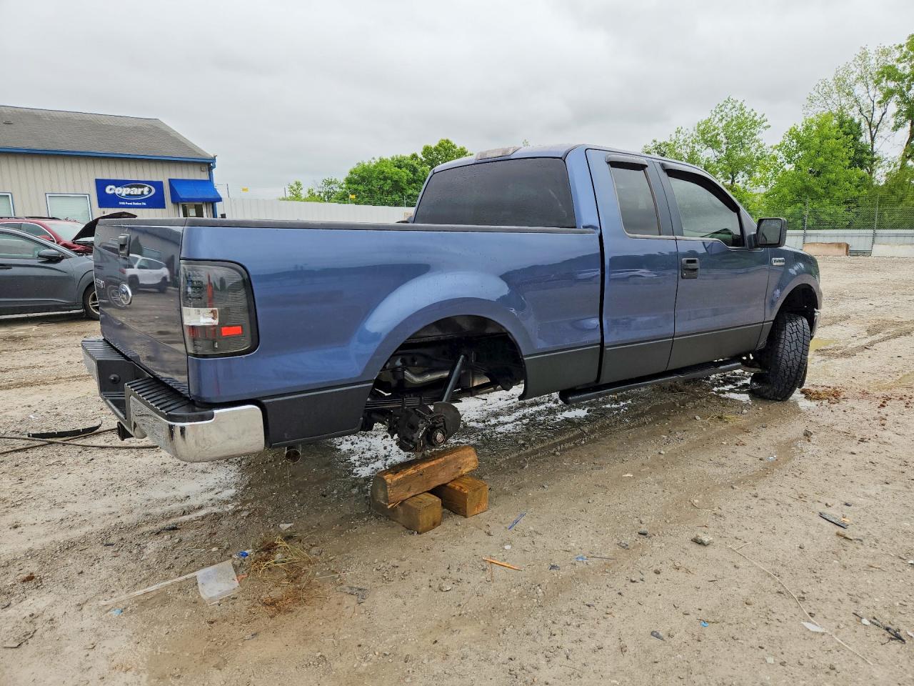 2005 Ford F150 Синий vin: 1FTPX14575NC09283