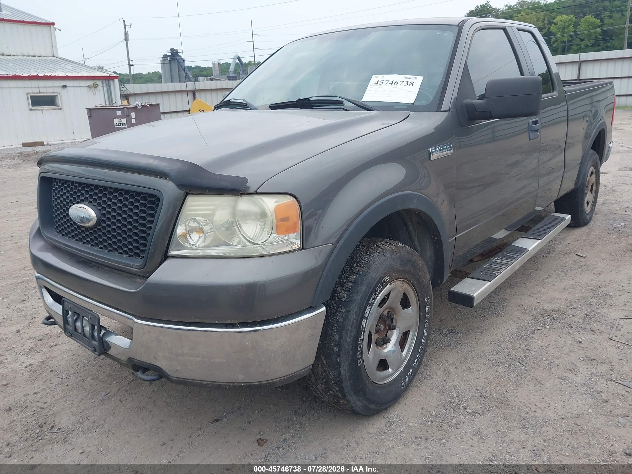 2006 Ford F-150 Fx4/lariat/xl/xlt Серый vin: 1FTPX14576FA27367