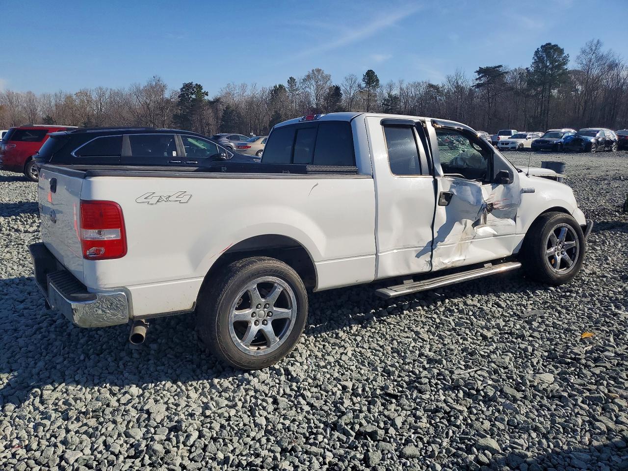2006 Ford F150 Белый vin: 1FTPX14576FA34562