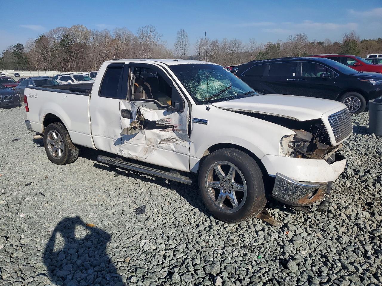 2006 Ford F150 Белый vin: 1FTPX14576FA34562