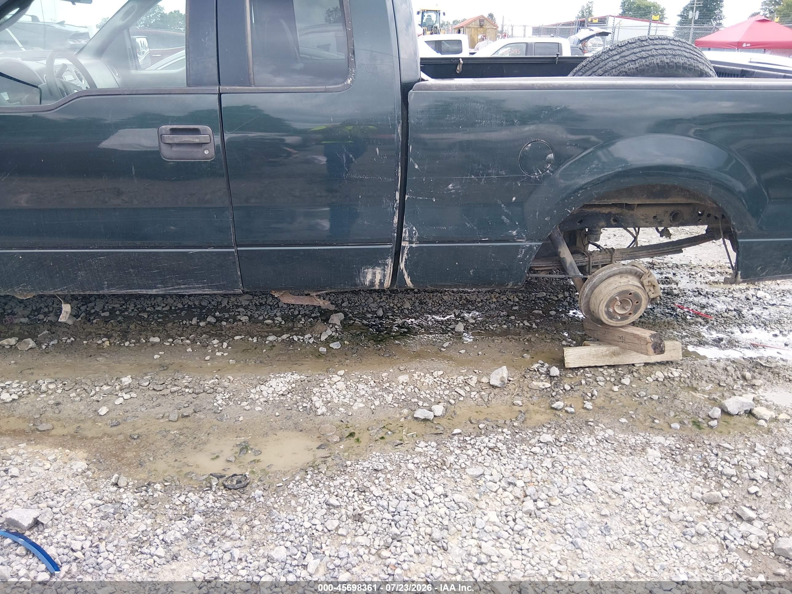 2006 Ford F-150 Fx4/lariat/xl/xlt Green vin: 1FTPX14576NB44887