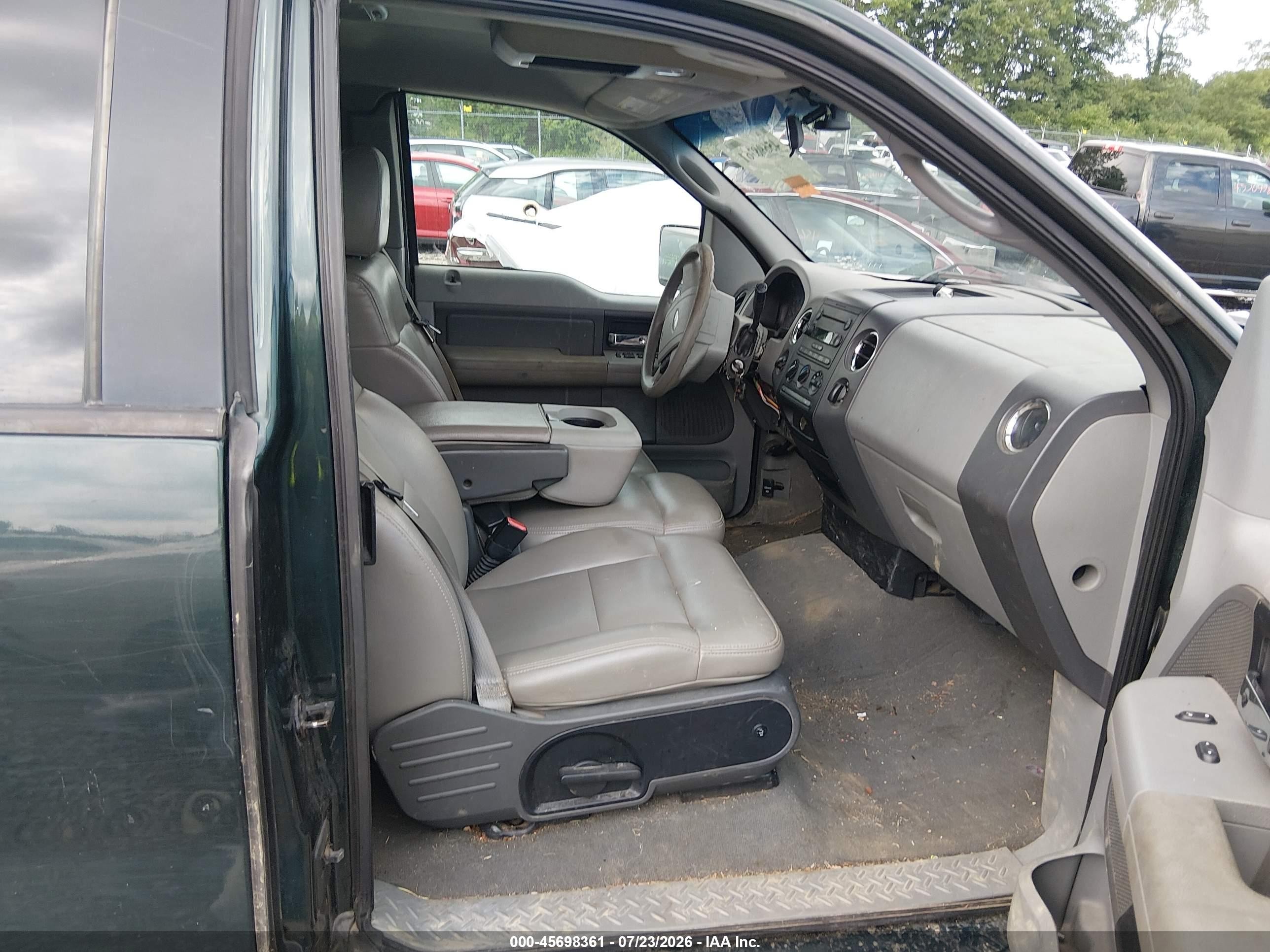 2006 Ford F-150 Fx4/lariat/xl/xlt Green vin: 1FTPX14576NB44887