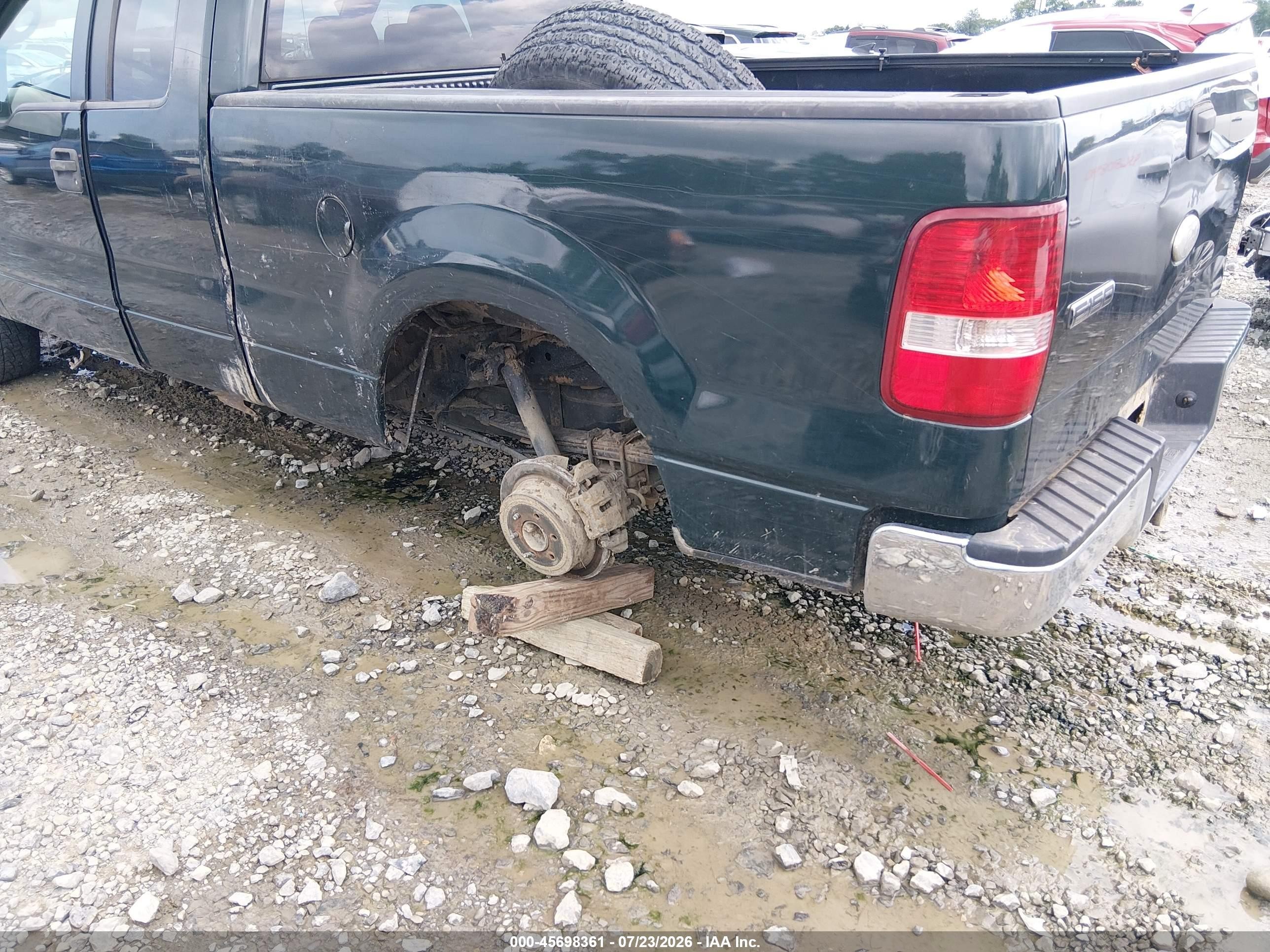 2006 Ford F-150 Fx4/lariat/xl/xlt Green vin: 1FTPX14576NB44887