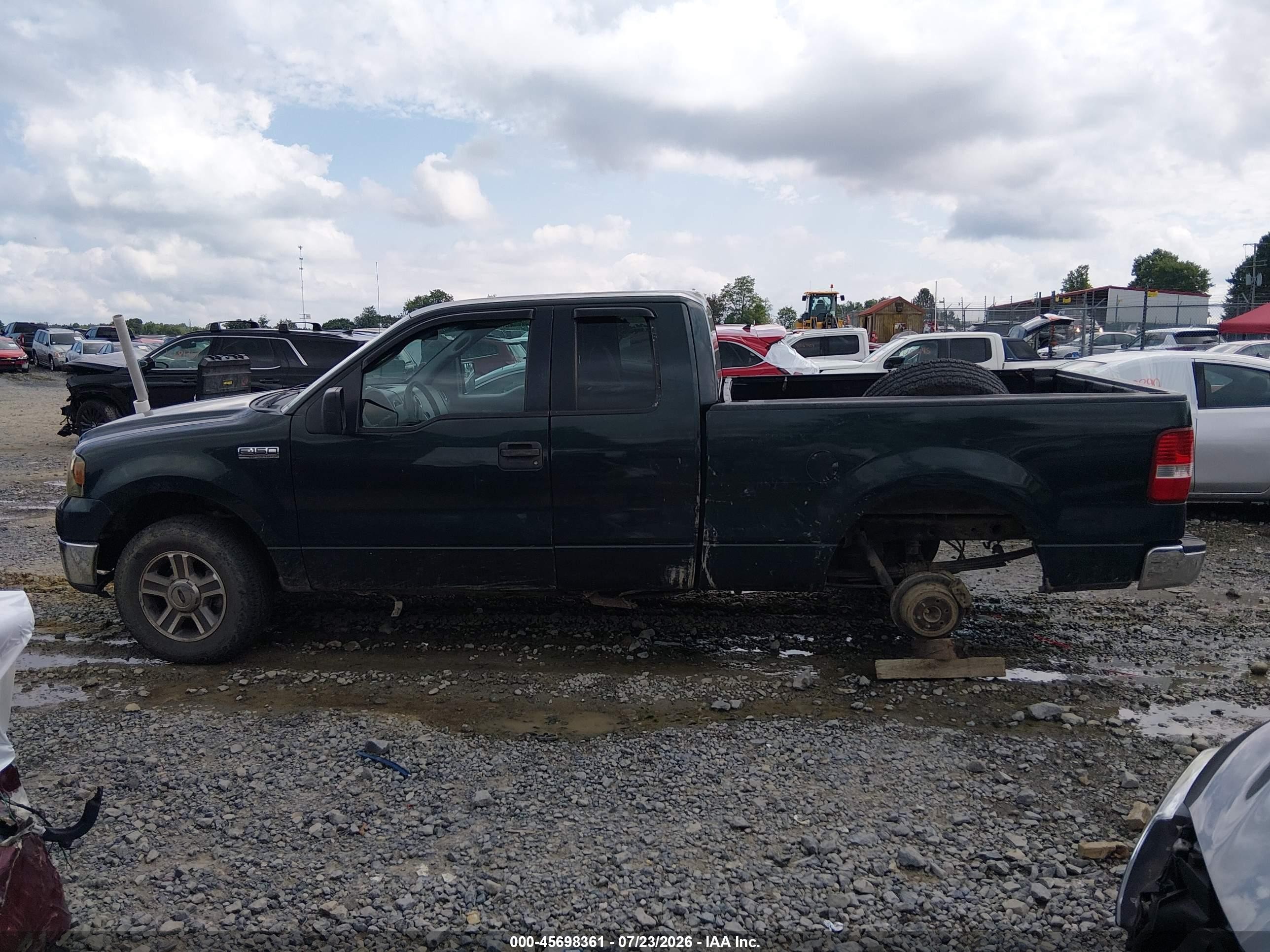 2006 Ford F-150 Fx4/lariat/xl/xlt Green vin: 1FTPX14576NB44887