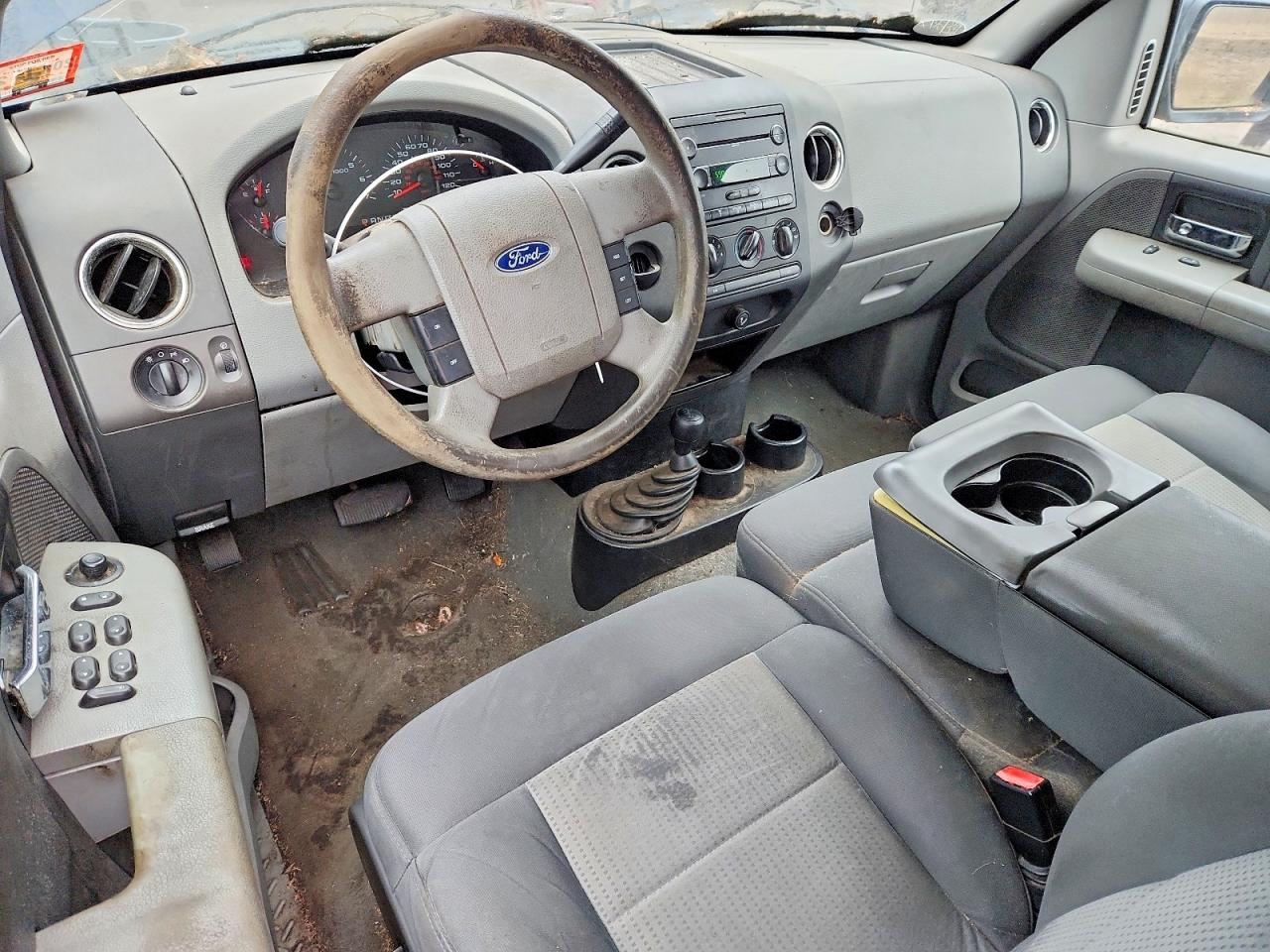 2007 Ford F150 Blue vin: 1FTPX14577NA19874
