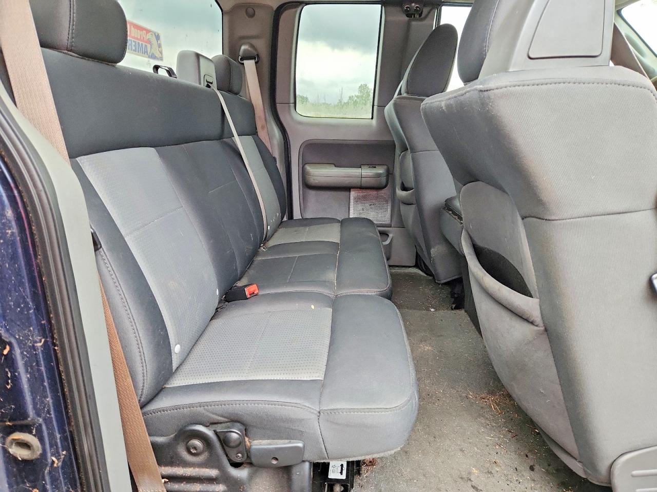 2007 Ford F150 Blue vin: 1FTPX14577NA19874