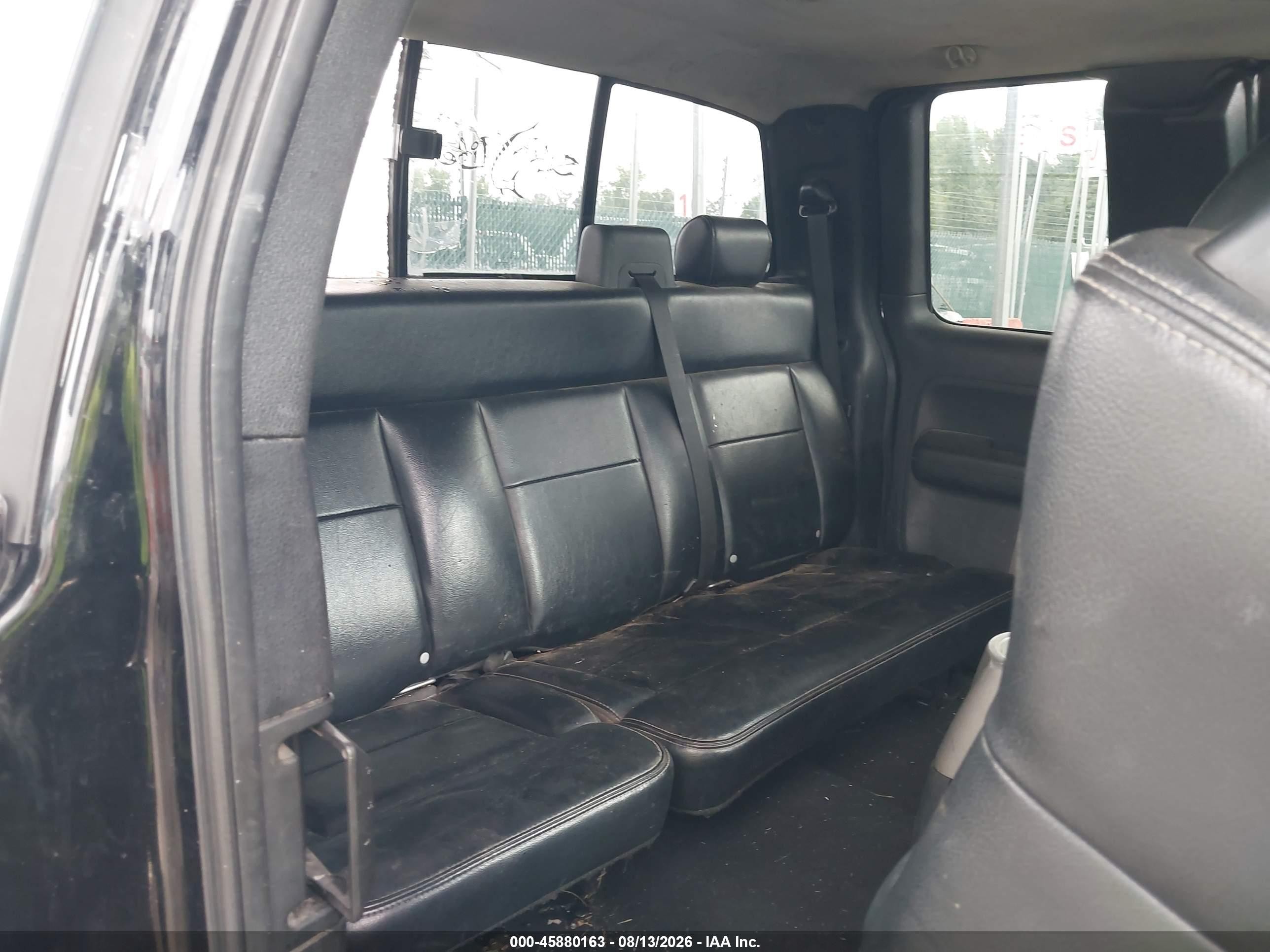 2007 Ford F-150 Fx4/lariat/xl/xlt Black vin: 1FTPX14577NA55354