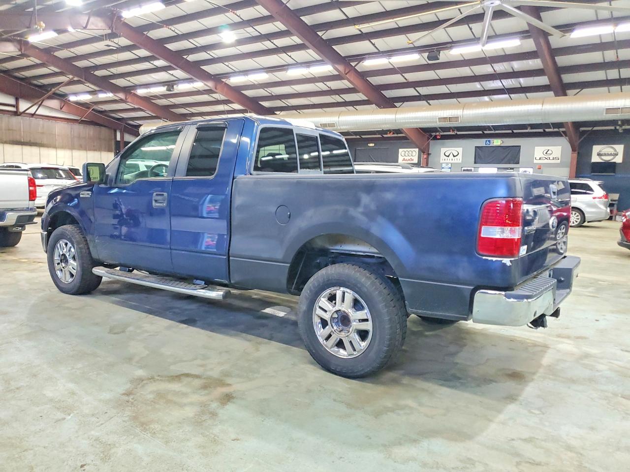2008 Ford F150 Blue vin: 1FTPX14578FB22692