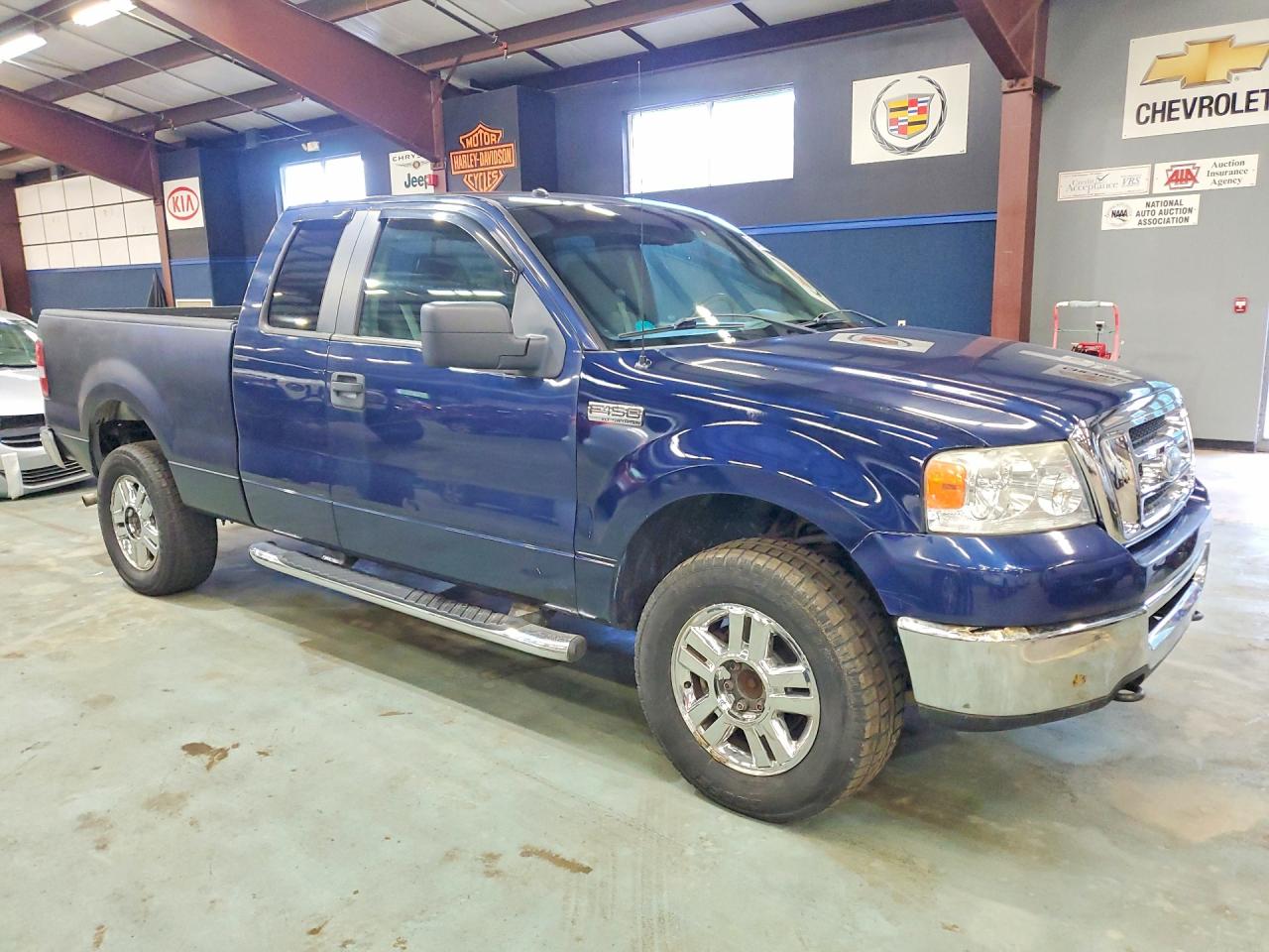 2008 Ford F150 Blue vin: 1FTPX14578FB22692