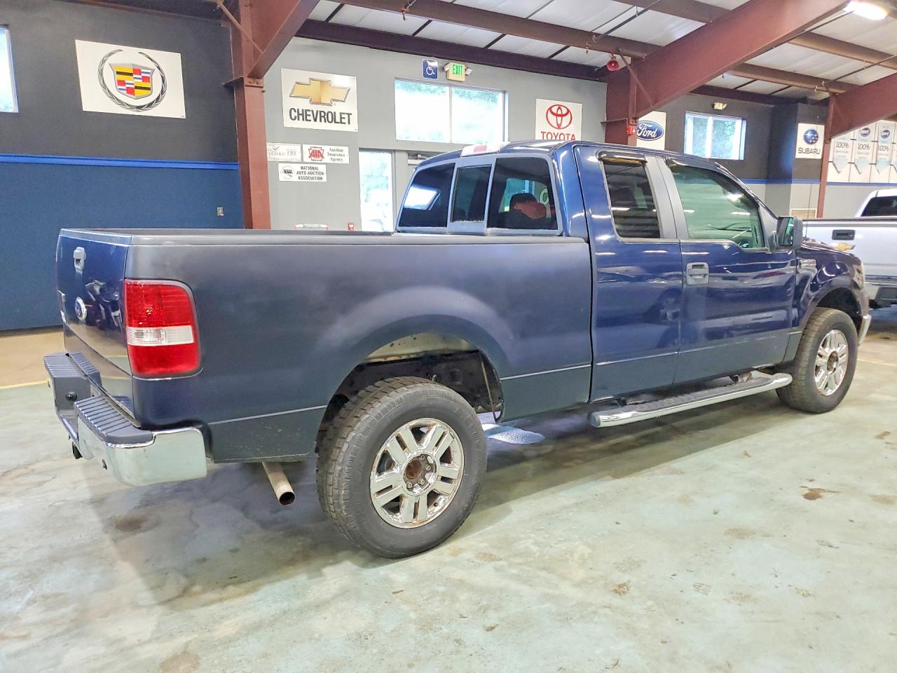 2008 Ford F150 Blue vin: 1FTPX14578FB22692