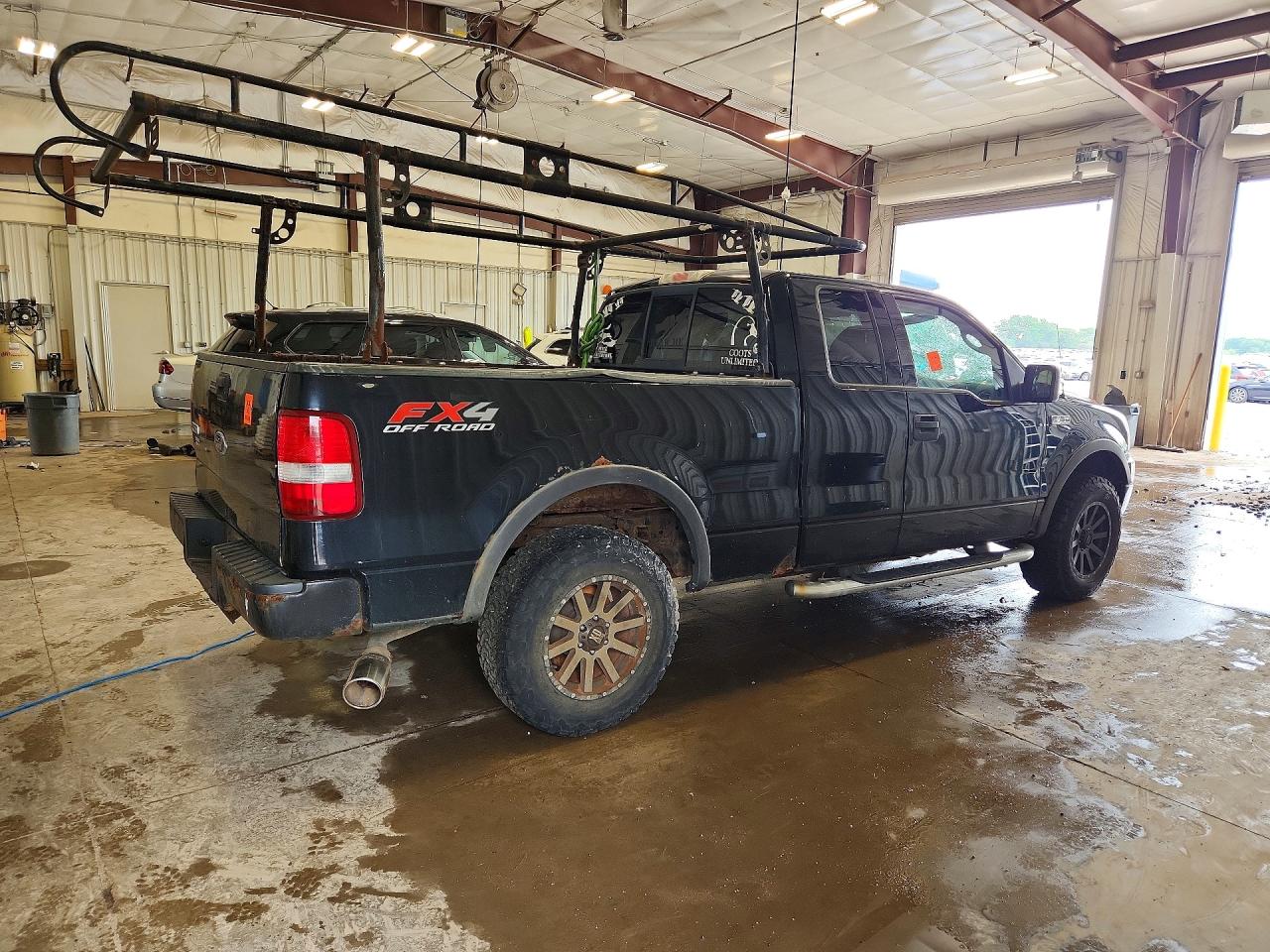 2004 Ford F150 Black vin: 1FTPX14584FA26466