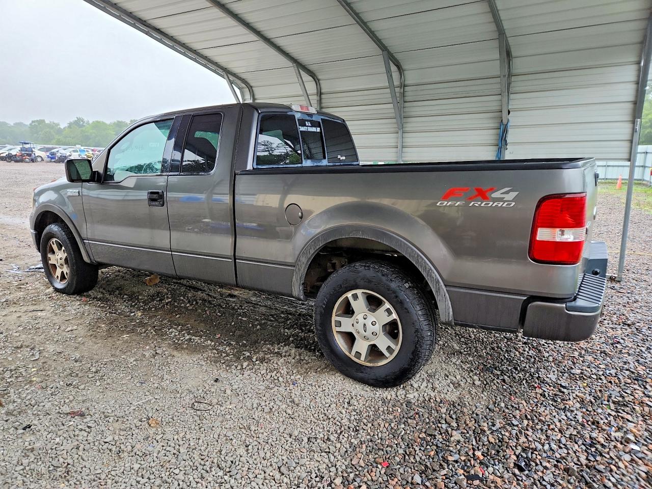 2004 Ford F150 Gray vin: 1FTPX14584NA08457