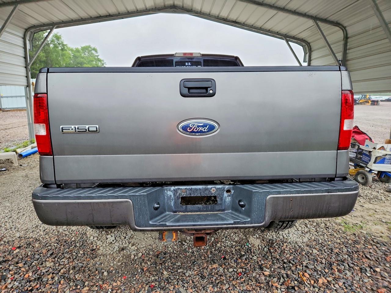 2004 Ford F150 Gray vin: 1FTPX14584NA08457