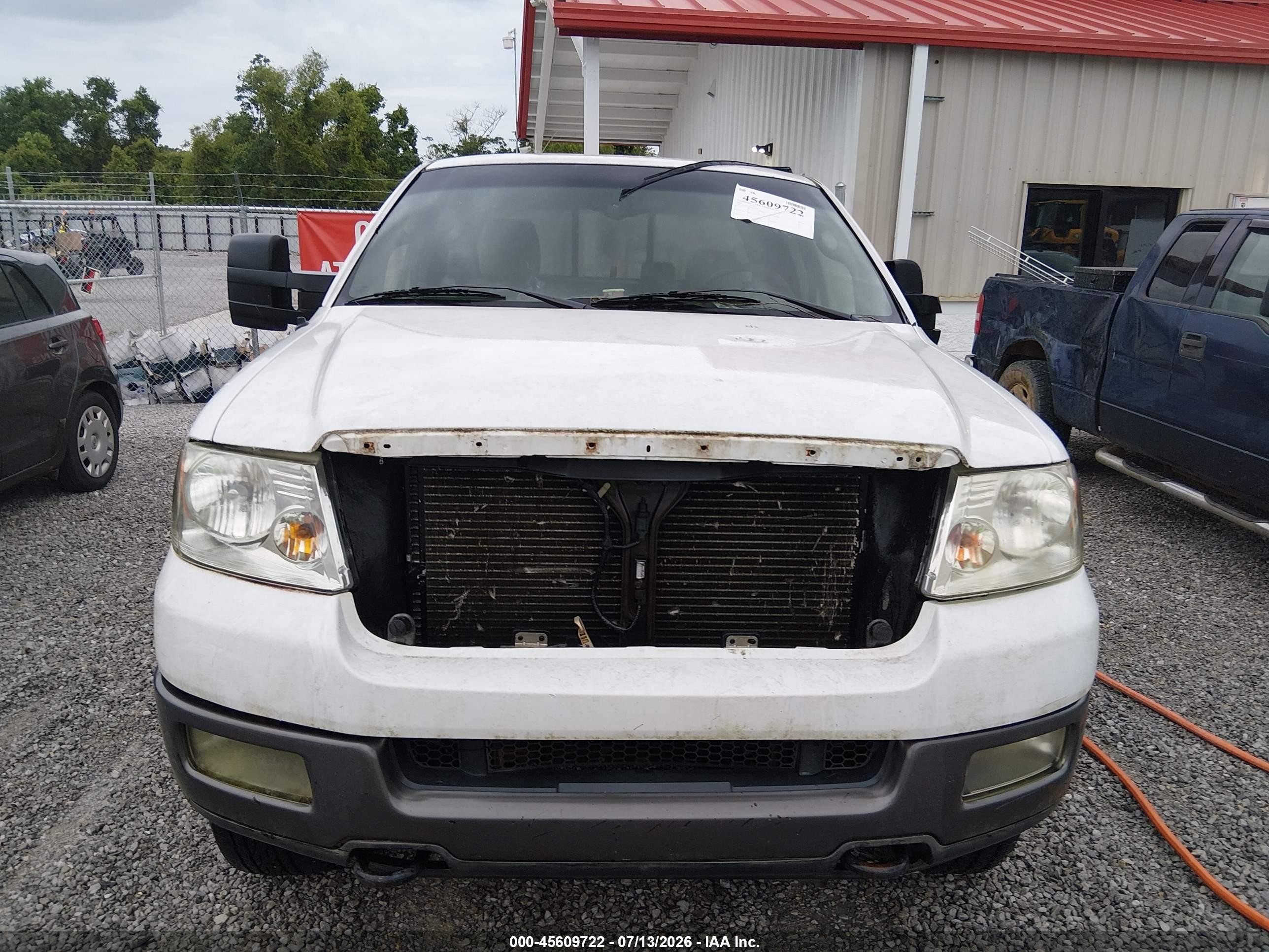 2004 Ford F-150 Fx4/lariat/xl/xlt White vin: 1FTPX14584NA37344