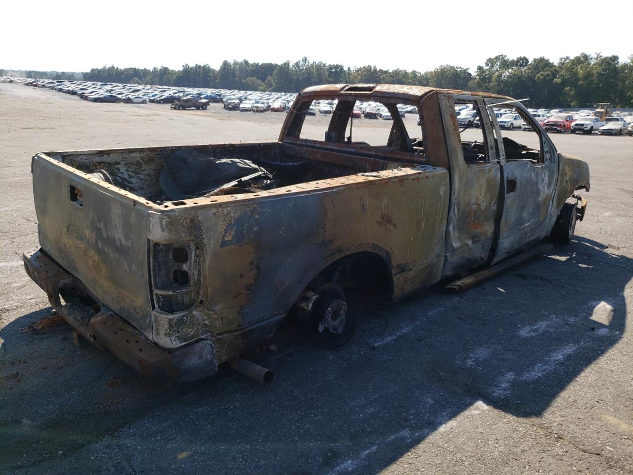 2004 Ford F150 Burn vin: 1FTPX14584NA39515