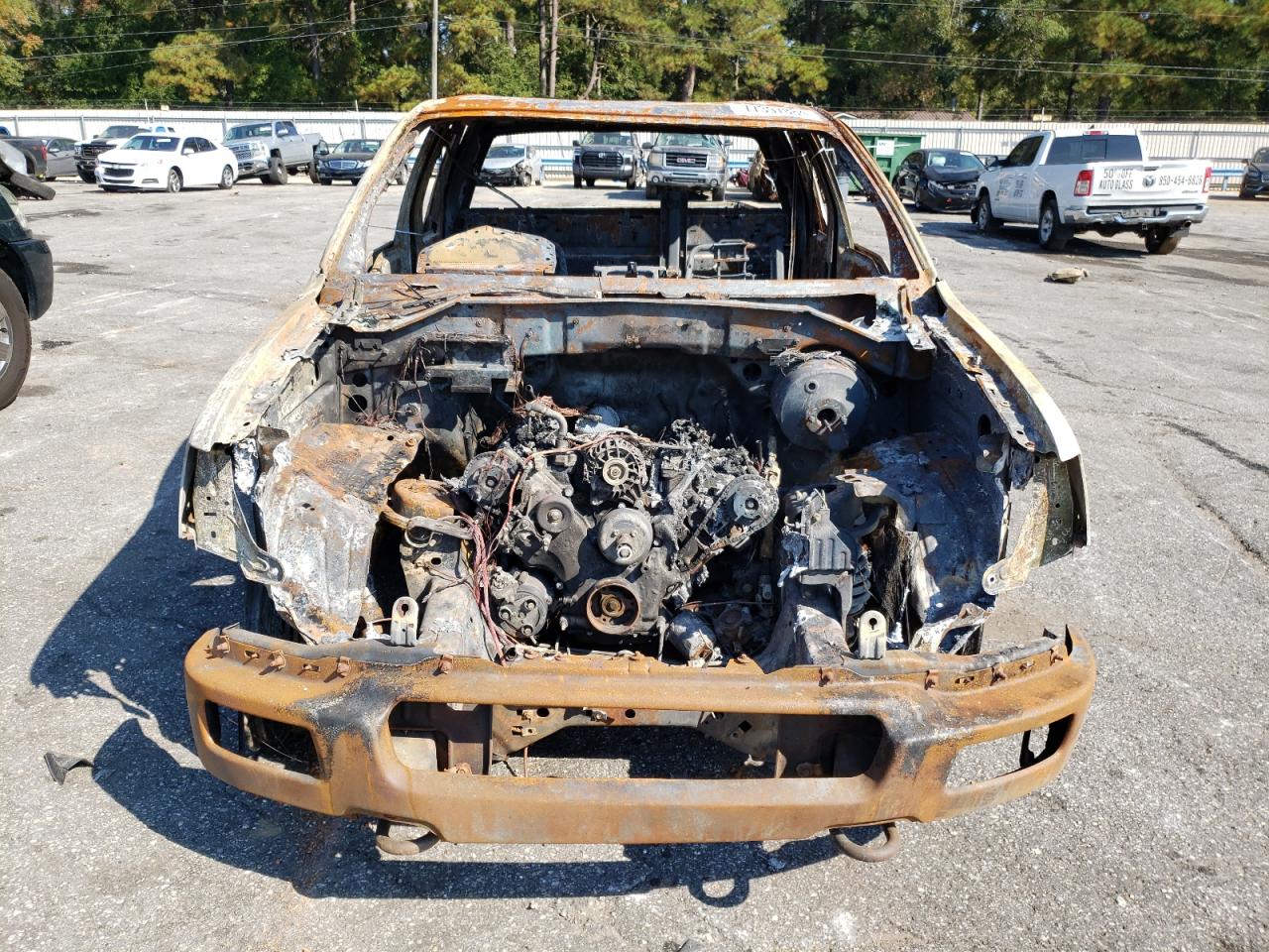 2004 Ford F150 Burn vin: 1FTPX14584NA39515