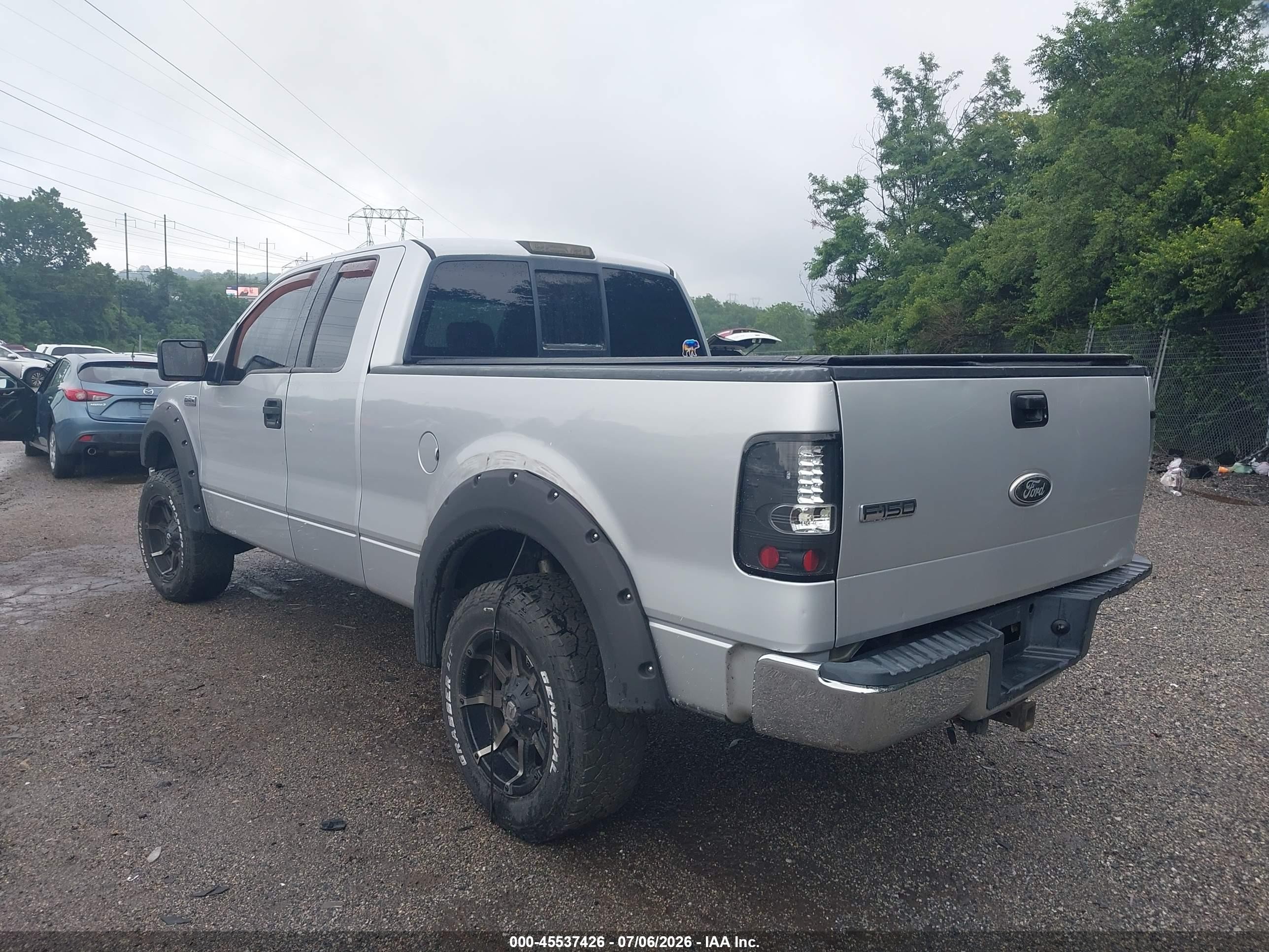 2004 Ford F-150 Fx4/lariat/xl/xlt Silver vin: 1FTPX14584NB11619