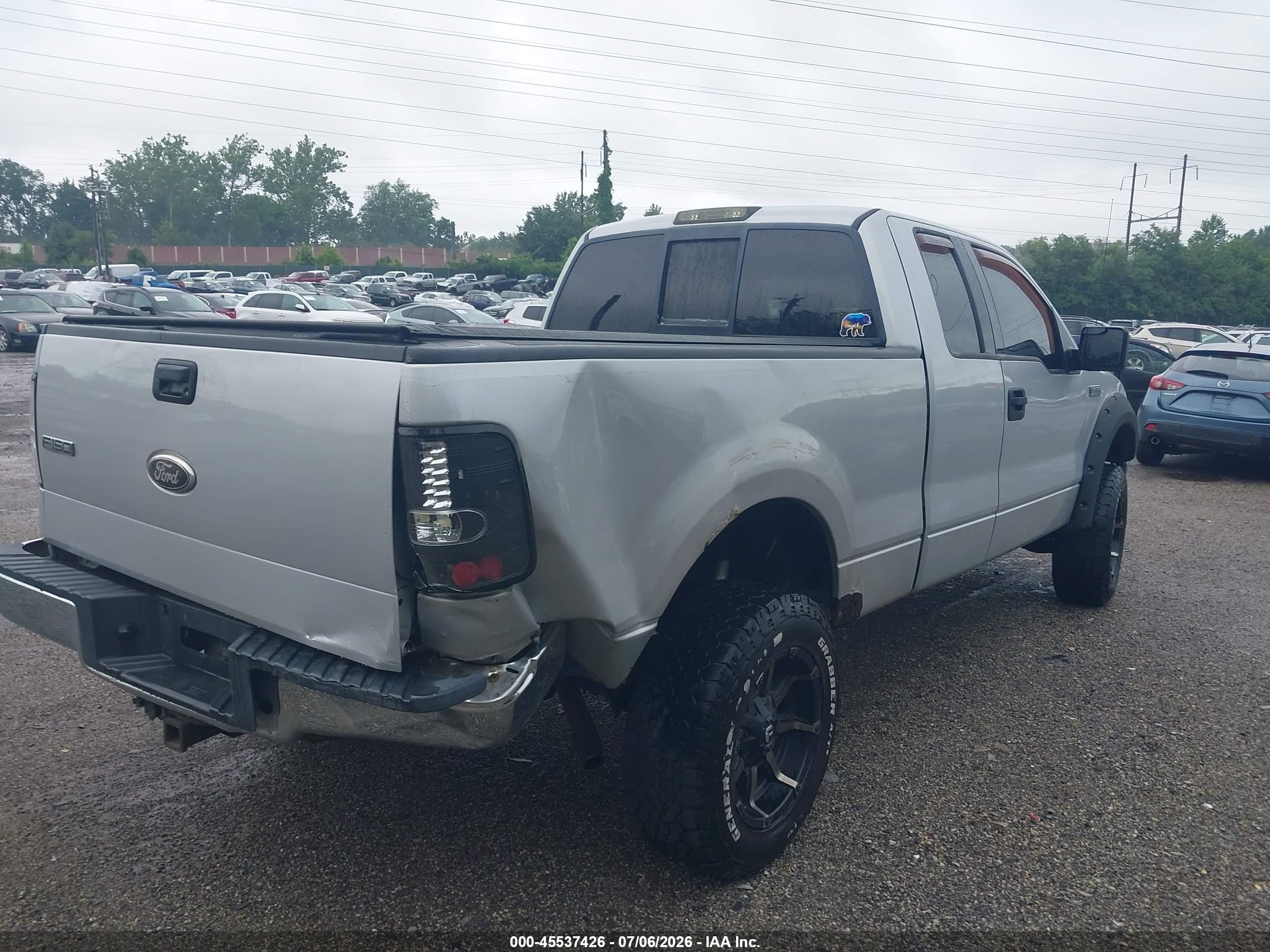 2004 Ford F-150 Fx4/lariat/xl/xlt Silver vin: 1FTPX14584NB11619