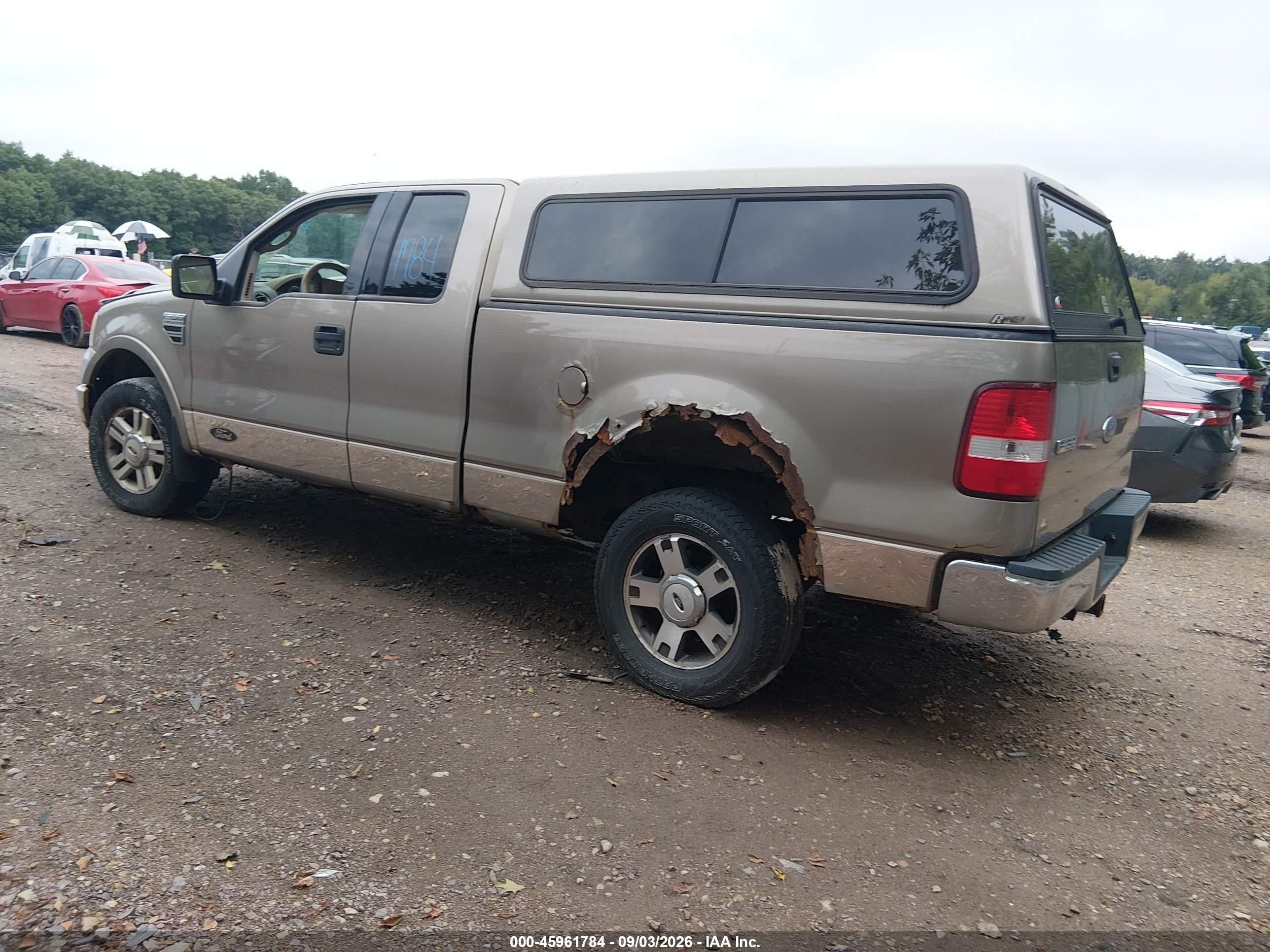 2004 Ford F-150 Fx4/lariat/xl/xlt Pewter vin: 1FTPX14584NB17436