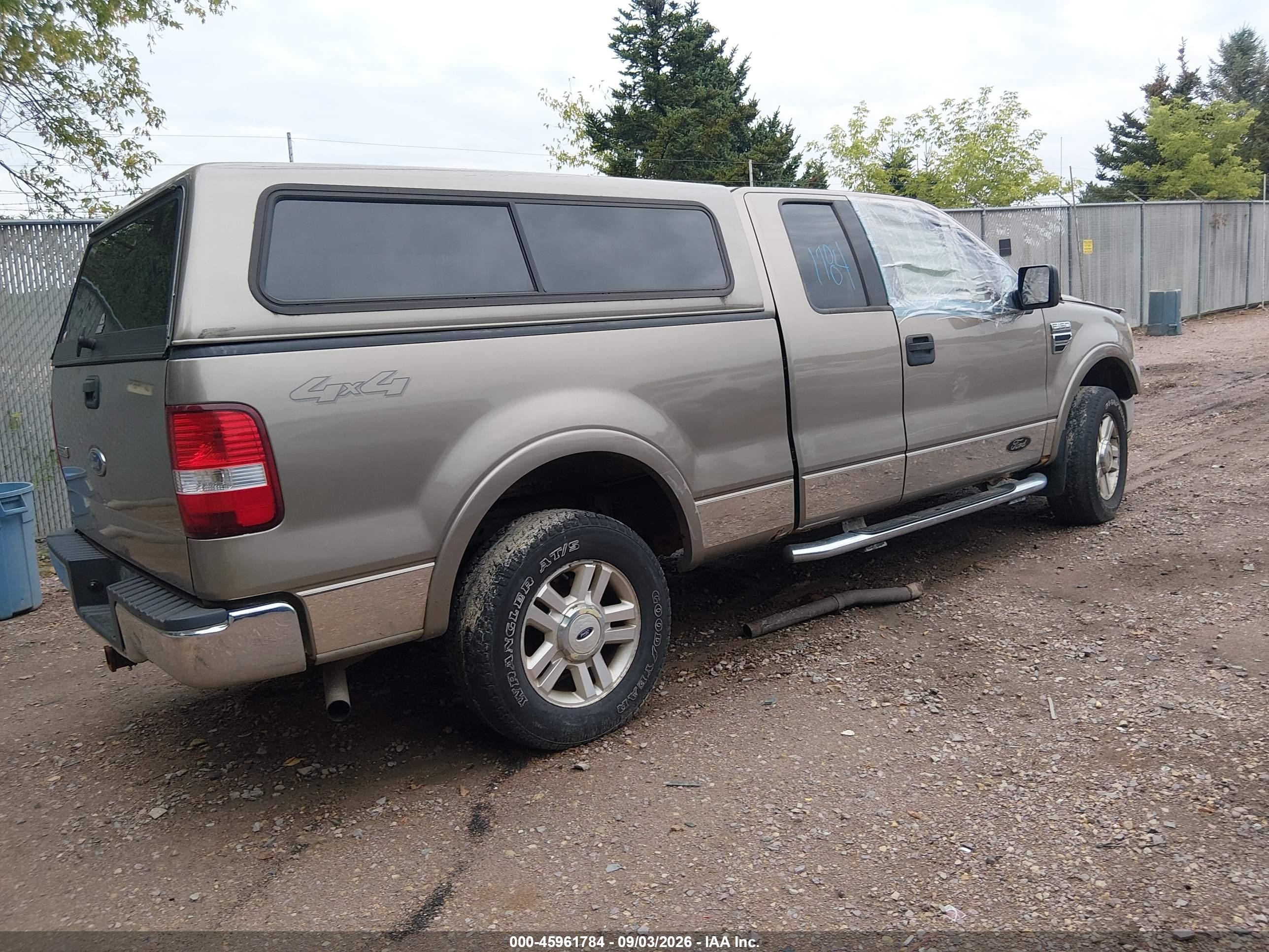 2004 Ford F-150 Fx4/lariat/xl/xlt Pewter vin: 1FTPX14584NB17436