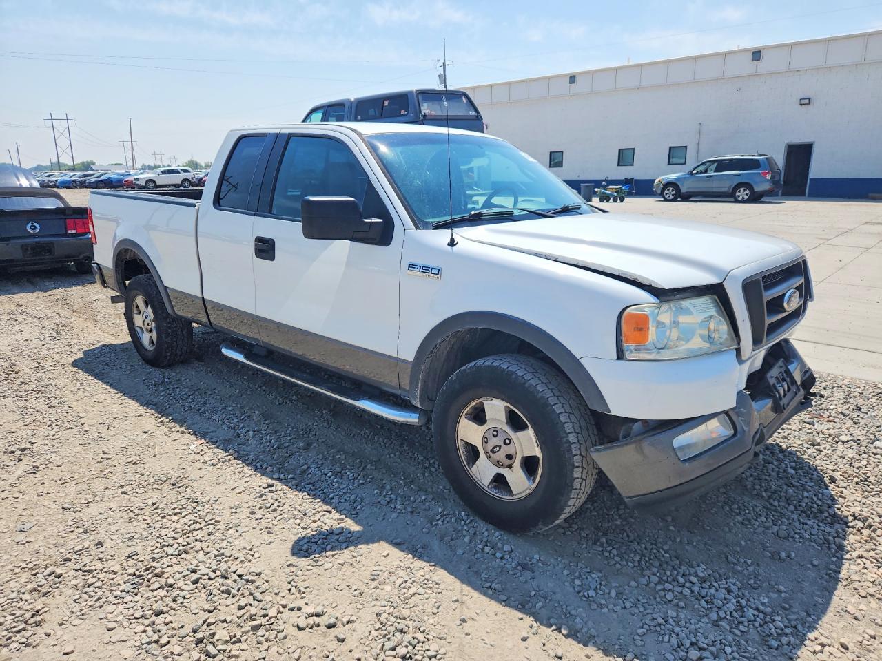 2004 Ford F150 White vin: 1FTPX14584NB45124