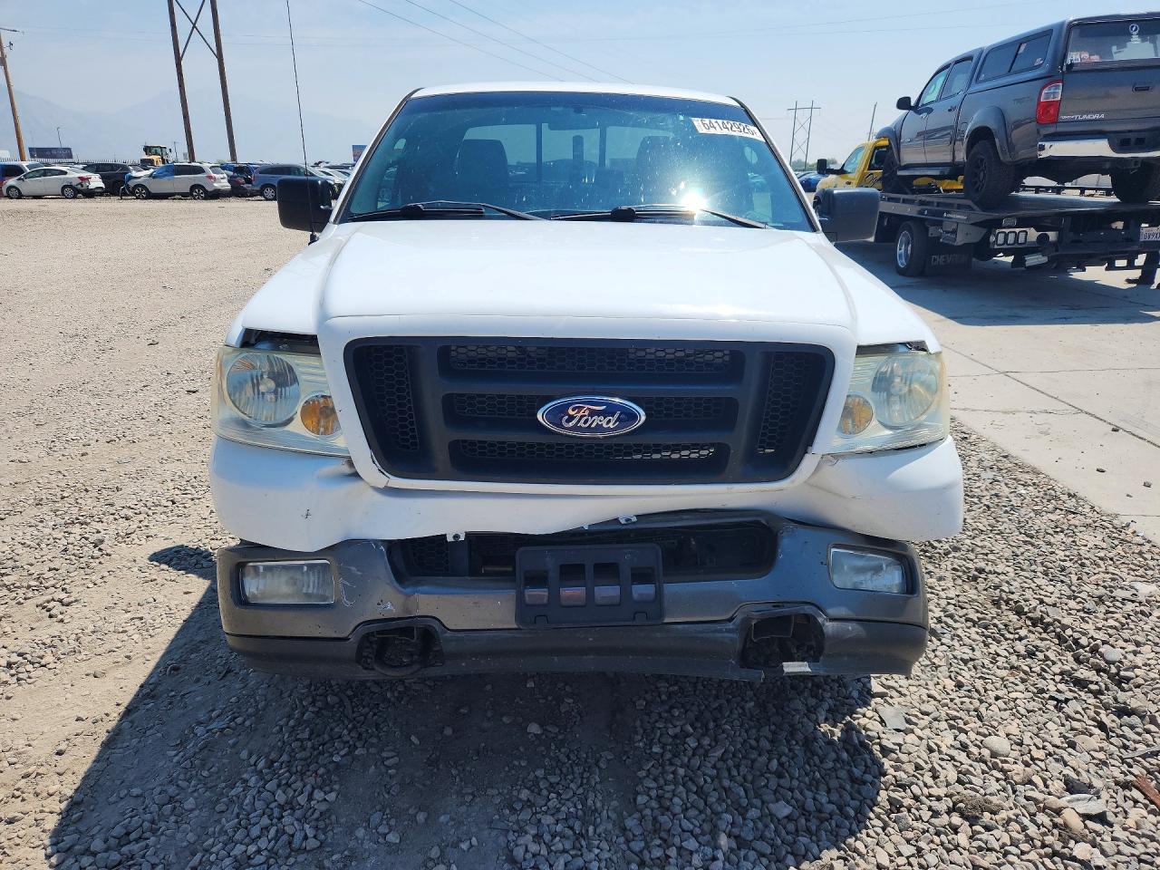 2004 Ford F150 White vin: 1FTPX14584NB45124