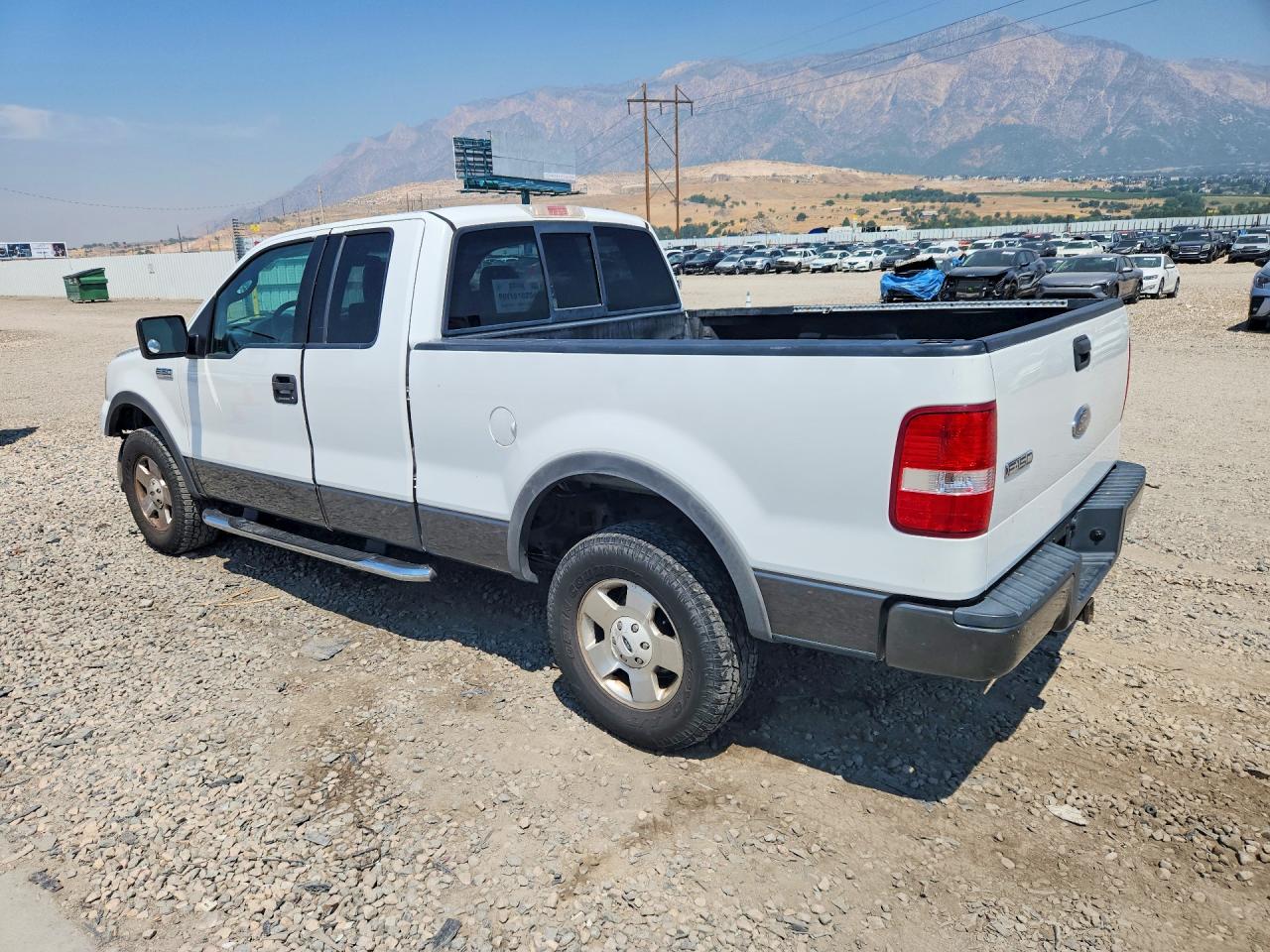 2004 Ford F150 White vin: 1FTPX14584NB45124