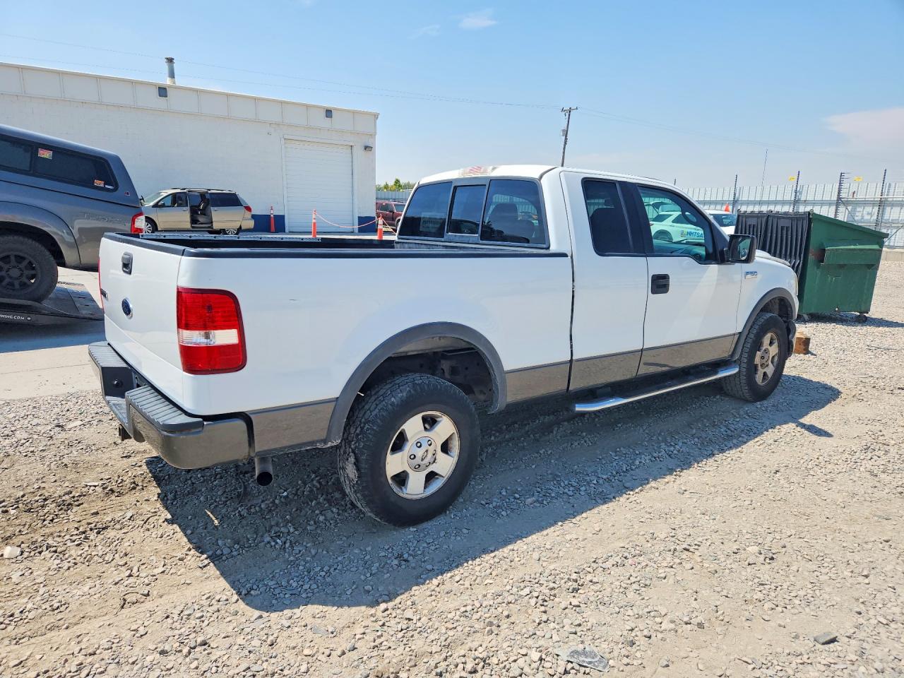 2004 Ford F150 White vin: 1FTPX14584NB45124