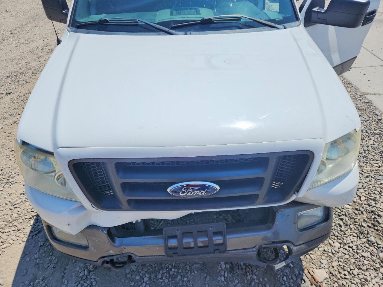 2004 Ford F150 White vin: 1FTPX14584NB45124