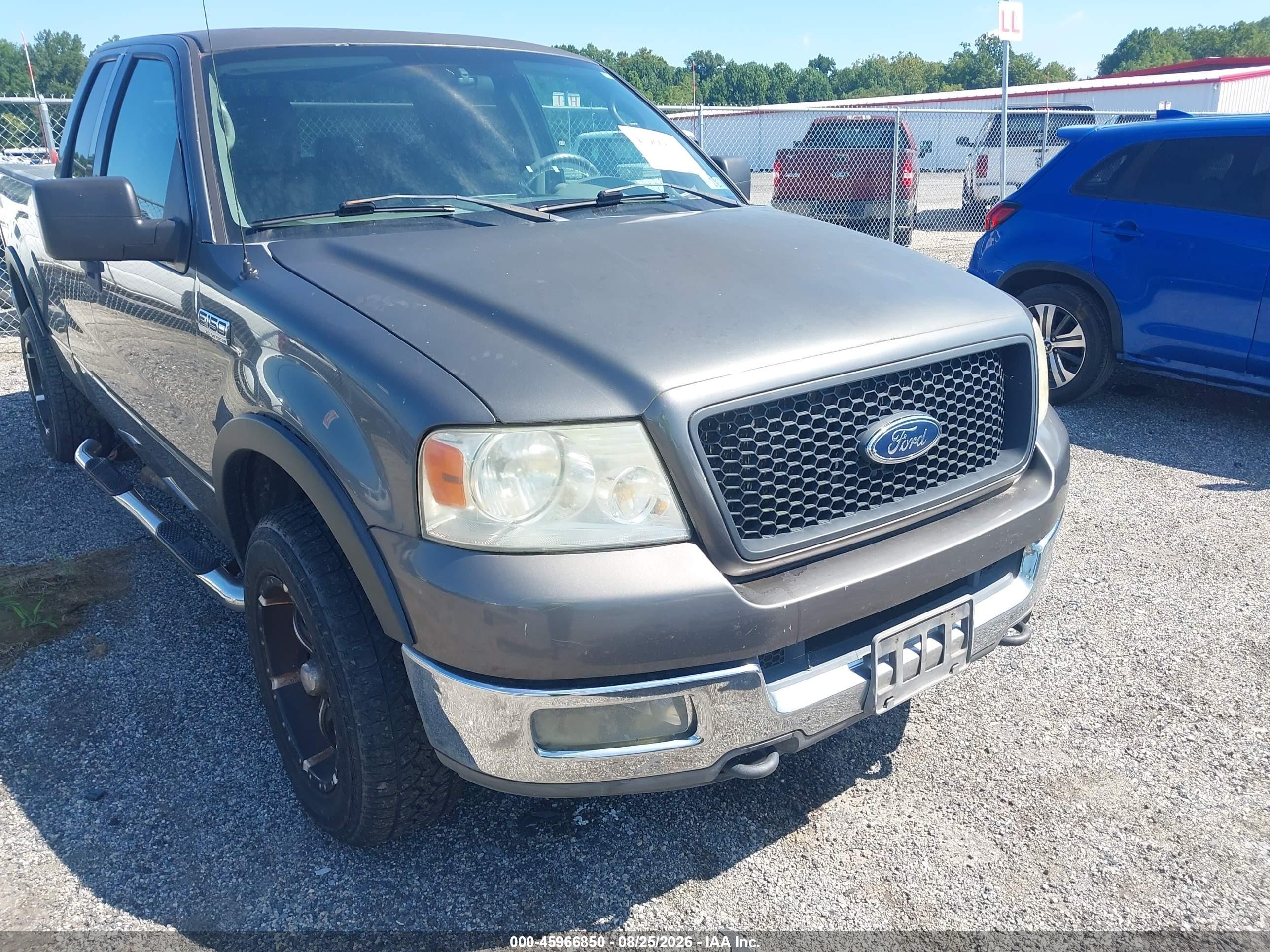 2004 Ford F-150 Fx4/lariat/xl/xlt Gray vin: 1FTPX14584NB46192