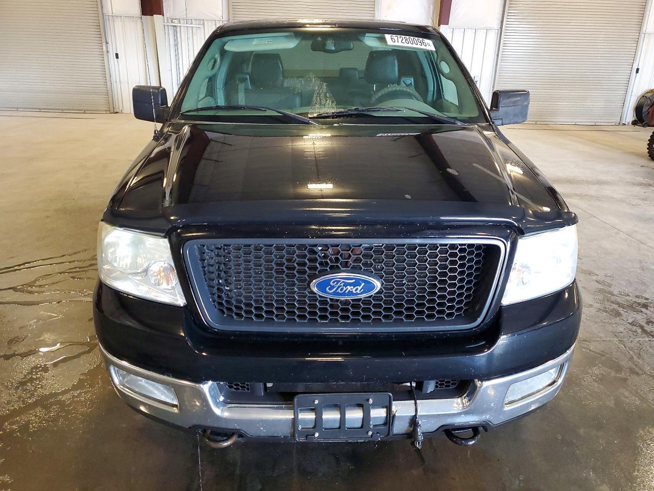 2005 Ford F150 Black vin: 1FTPX14585FA96258