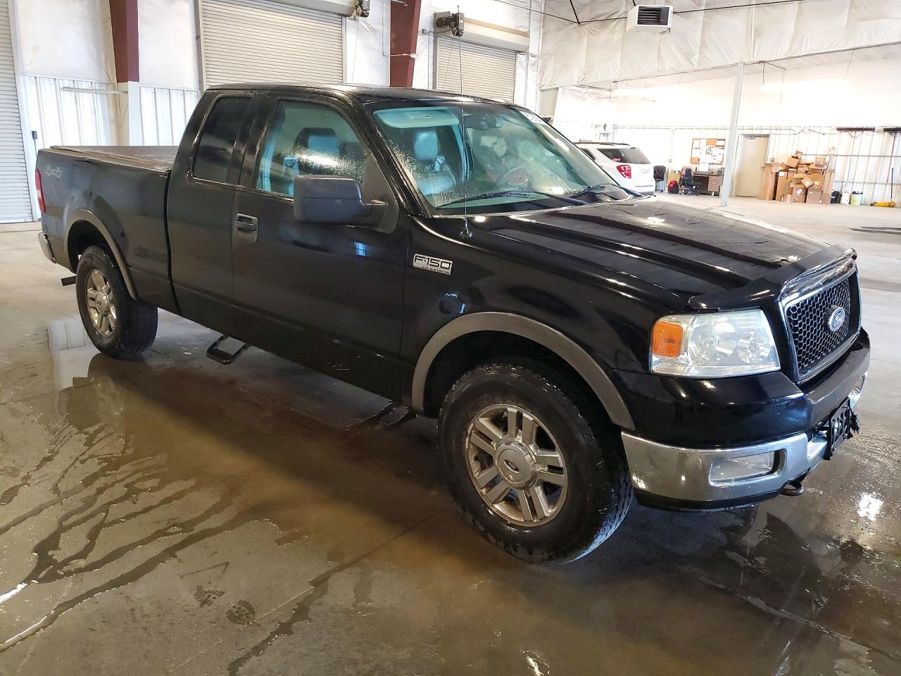 2005 Ford F150 Black vin: 1FTPX14585FA96258