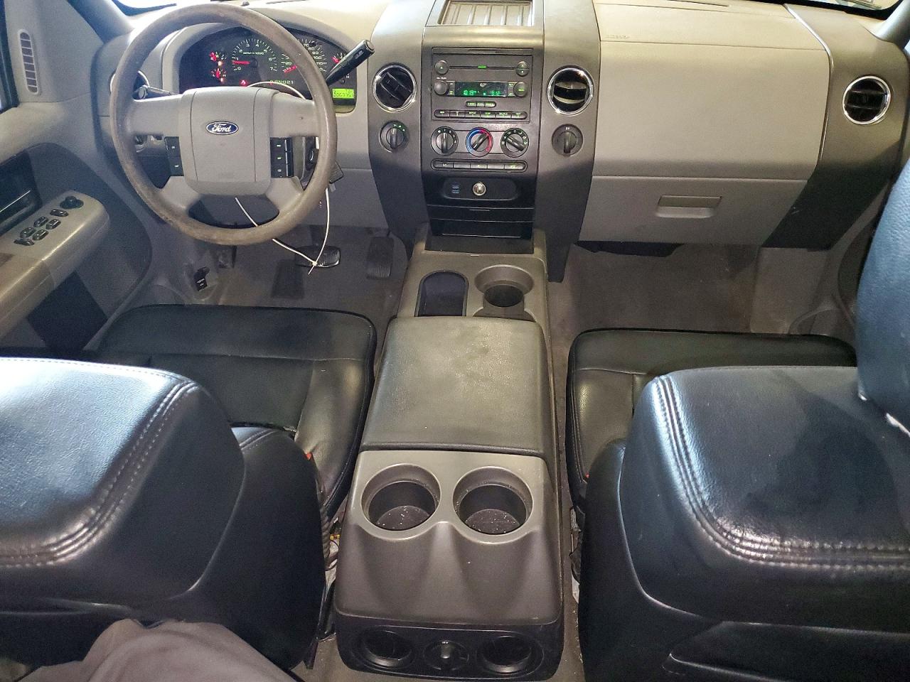 2005 Ford F150 Black vin: 1FTPX14585FA96258