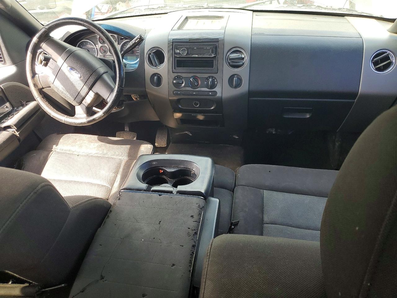 2005 Ford F150 Charcoal vin: 1FTPX14585KB73086
