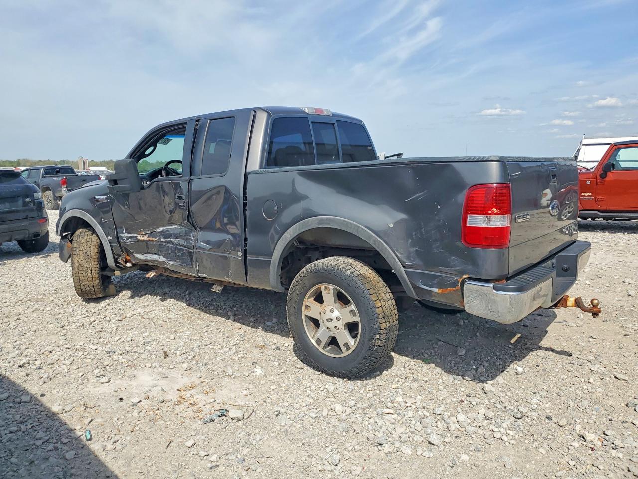 2005 Ford F150 Charcoal vin: 1FTPX14585KB73086