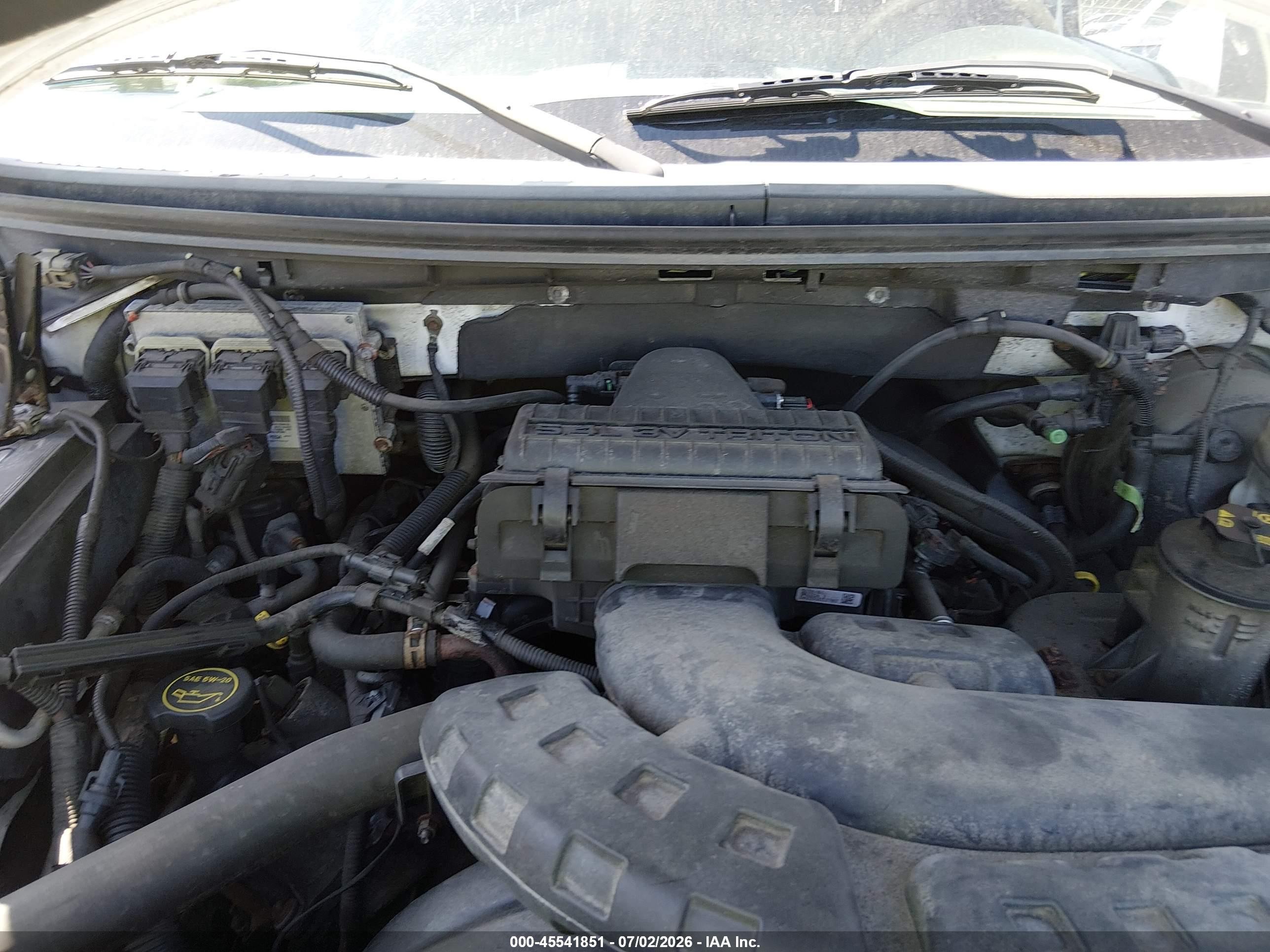 2005 Ford F-150 Fx4/lariat/xl/xlt White vin: 1FTPX14585NA02515