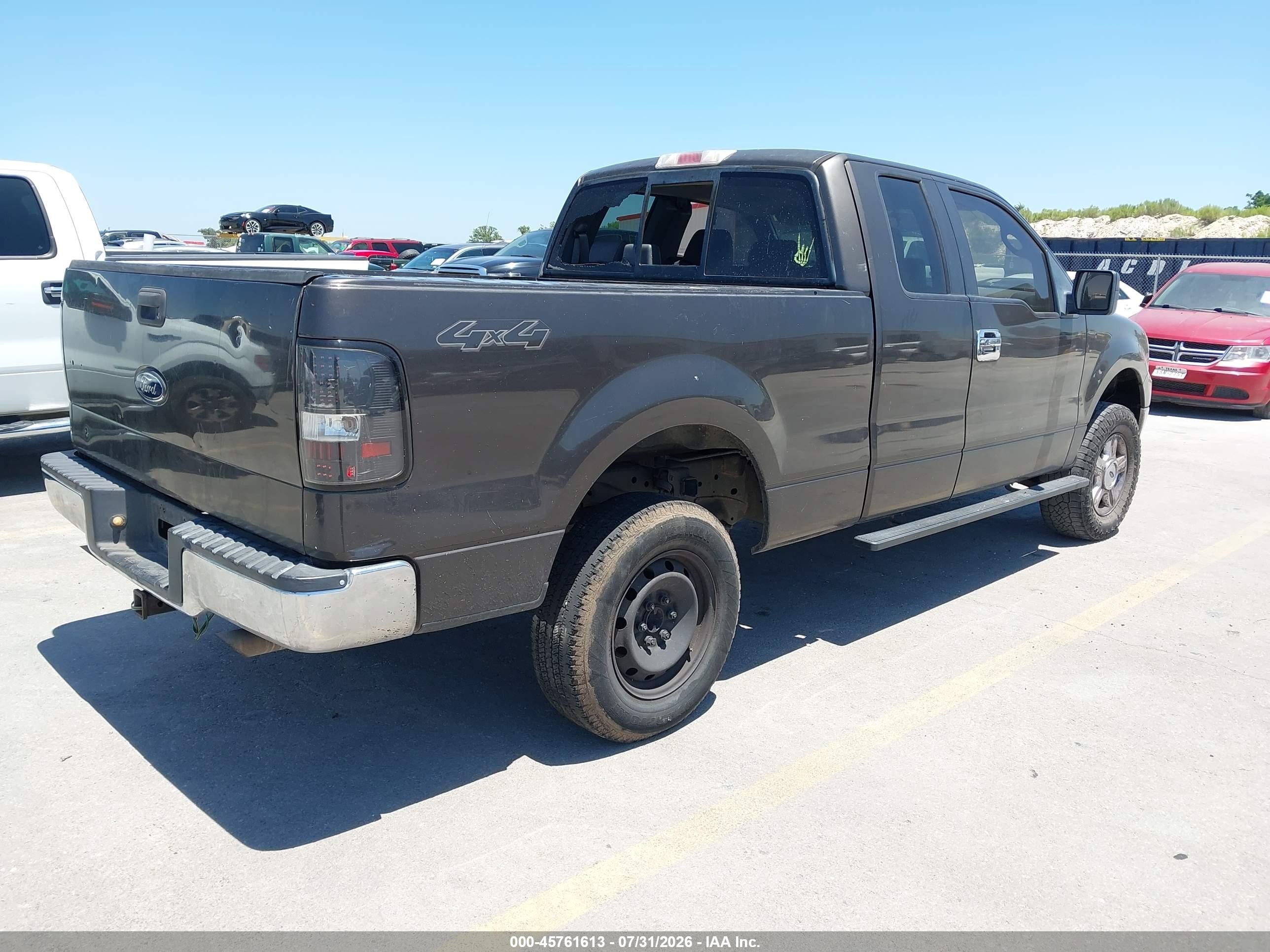 2005 Ford F-150 Fx4/lariat/xl/xlt Gray vin: 1FTPX14585NB12223
