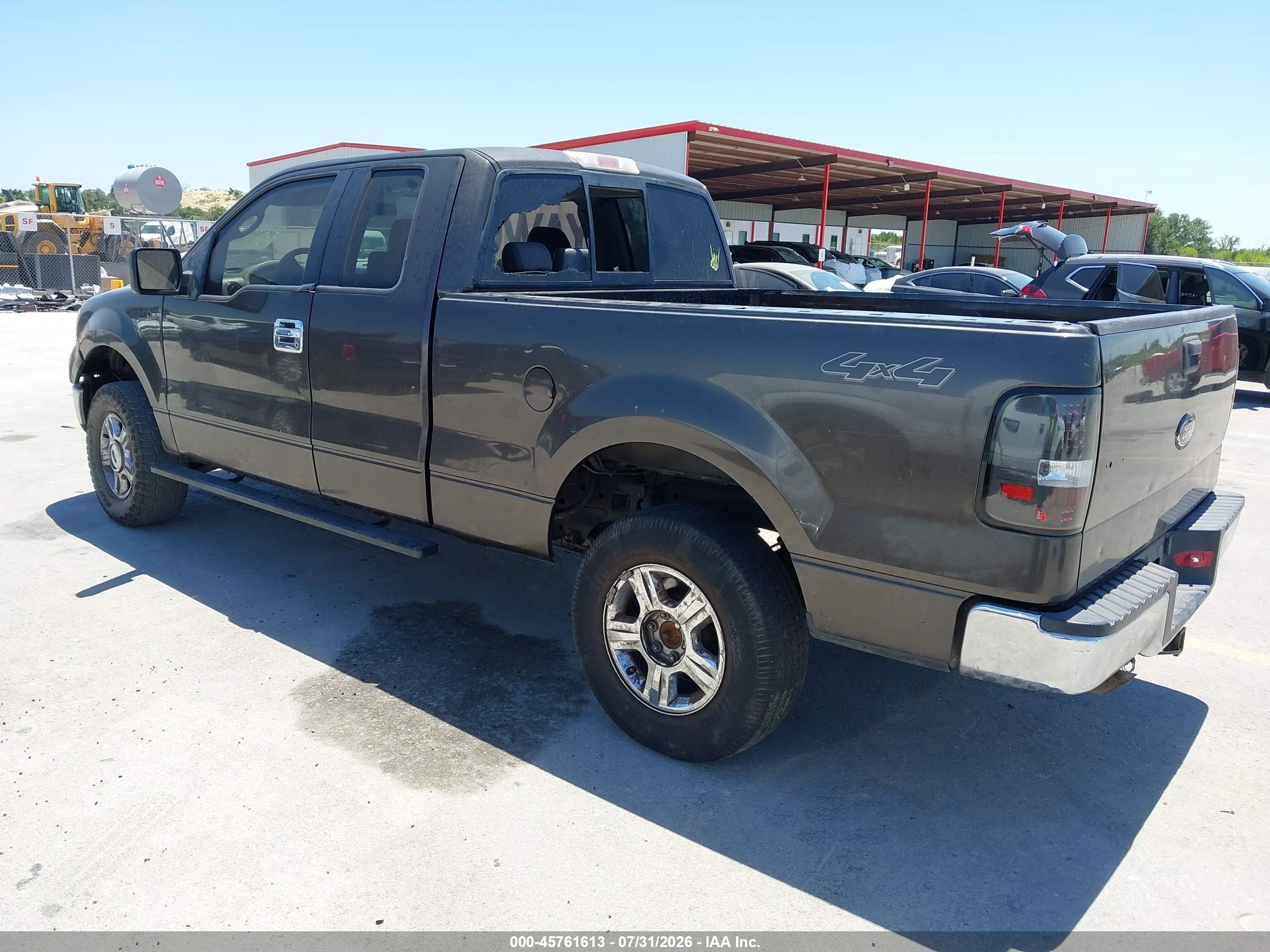 2005 Ford F-150 Fx4/lariat/xl/xlt Gray vin: 1FTPX14585NB12223