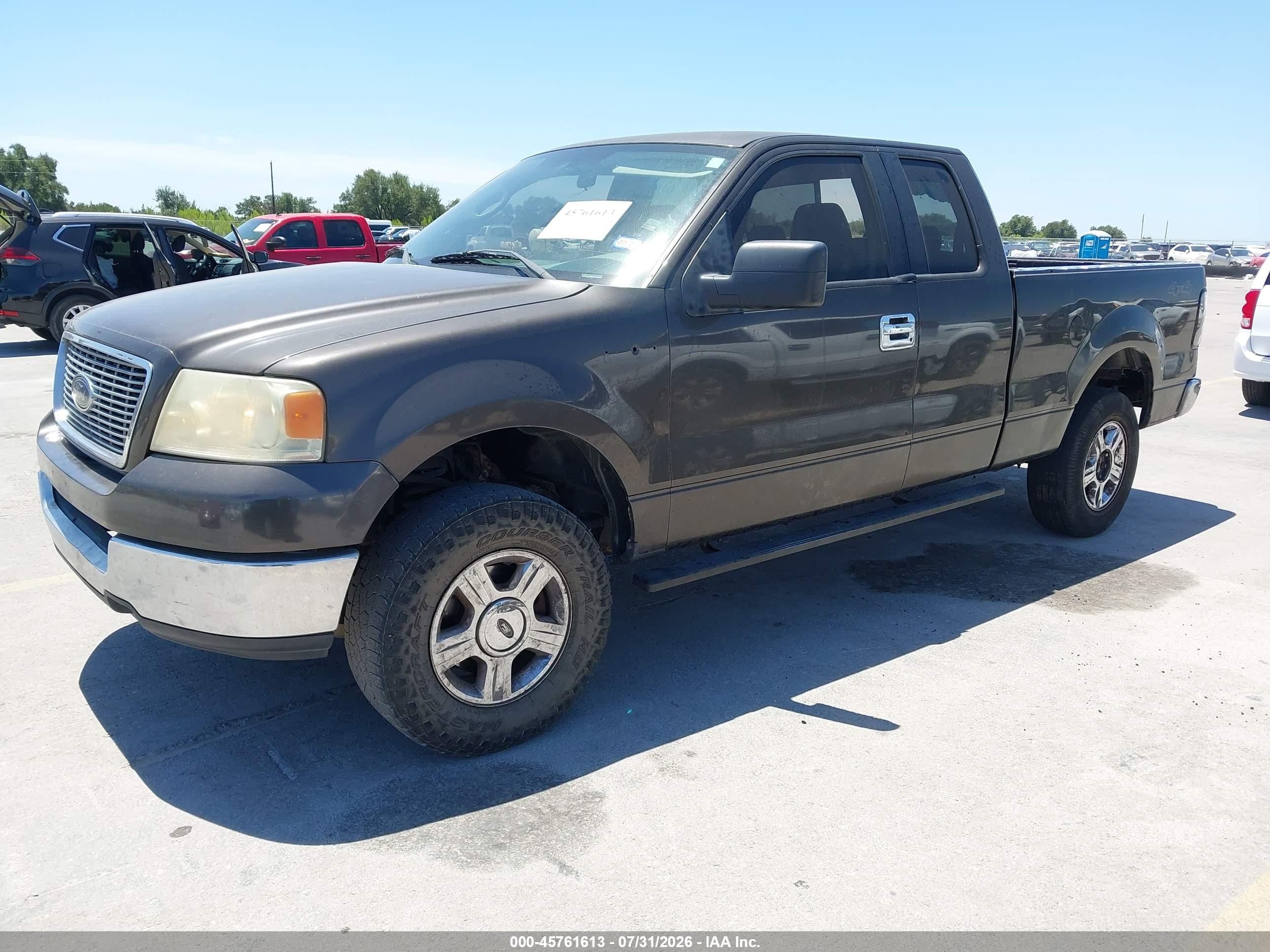 2005 Ford F-150 Fx4/lariat/xl/xlt Gray vin: 1FTPX14585NB12223