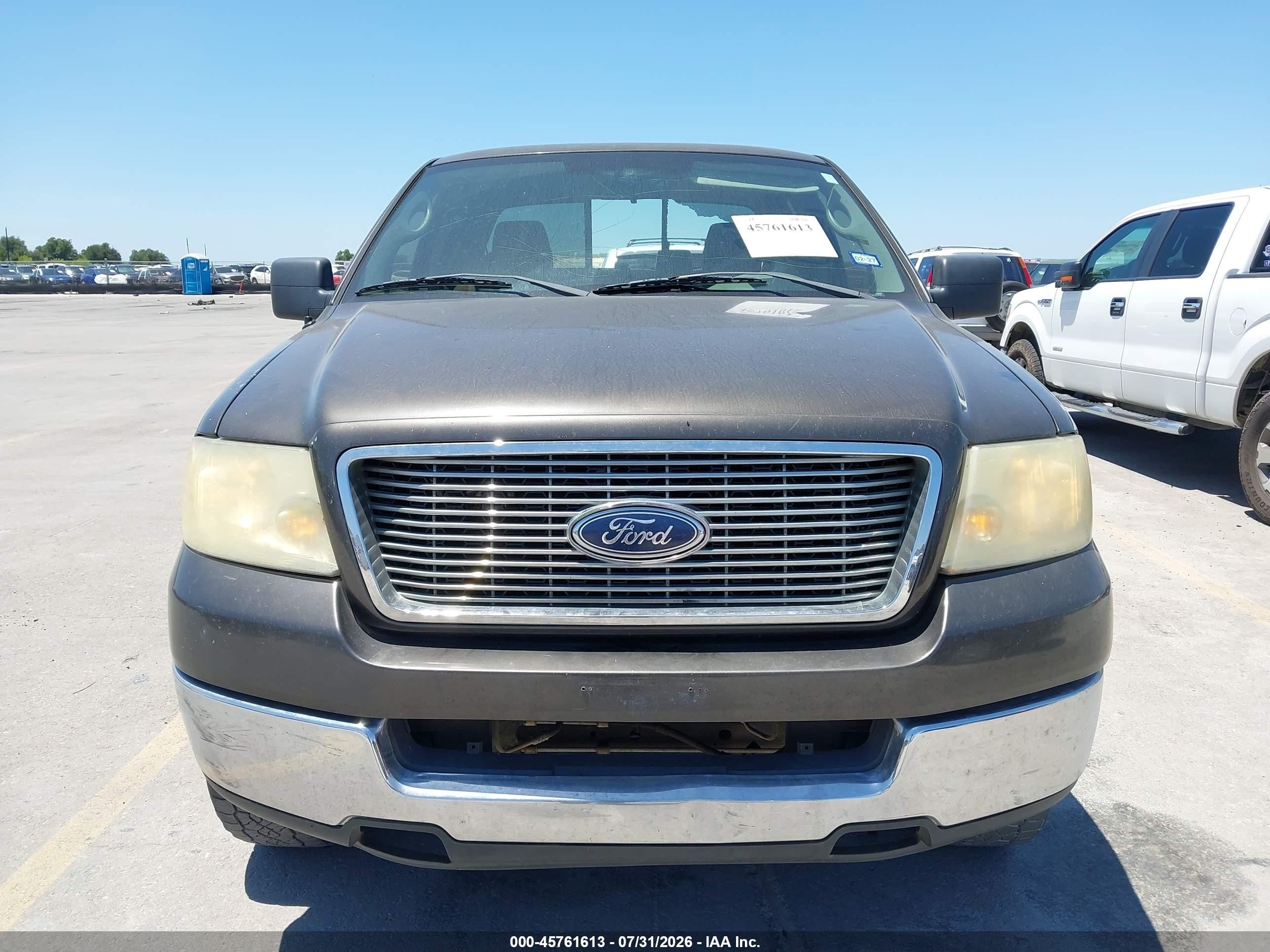 2005 Ford F-150 Fx4/lariat/xl/xlt Gray vin: 1FTPX14585NB12223
