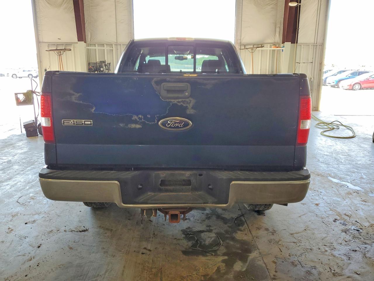 2005 Ford F150 Blue vin: 1FTPX14585NB37039