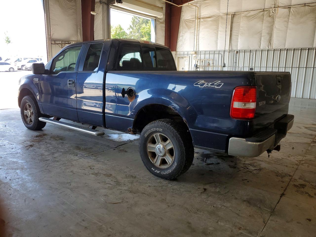 2005 Ford F150 Blue vin: 1FTPX14585NB37039
