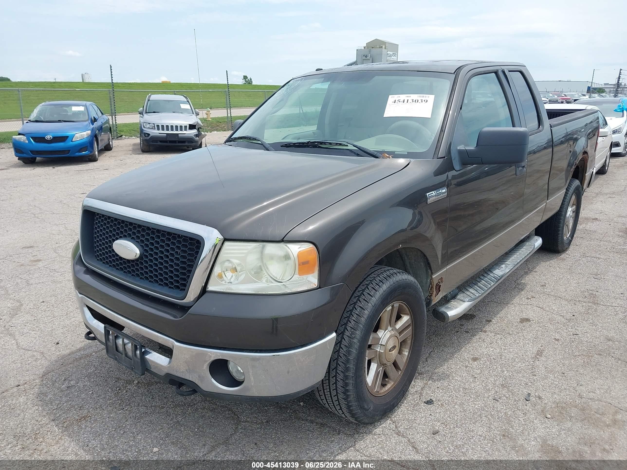2006 Ford F-150 Fx4/lariat/xl/xlt Gray vin: 1FTPX14586FA71944