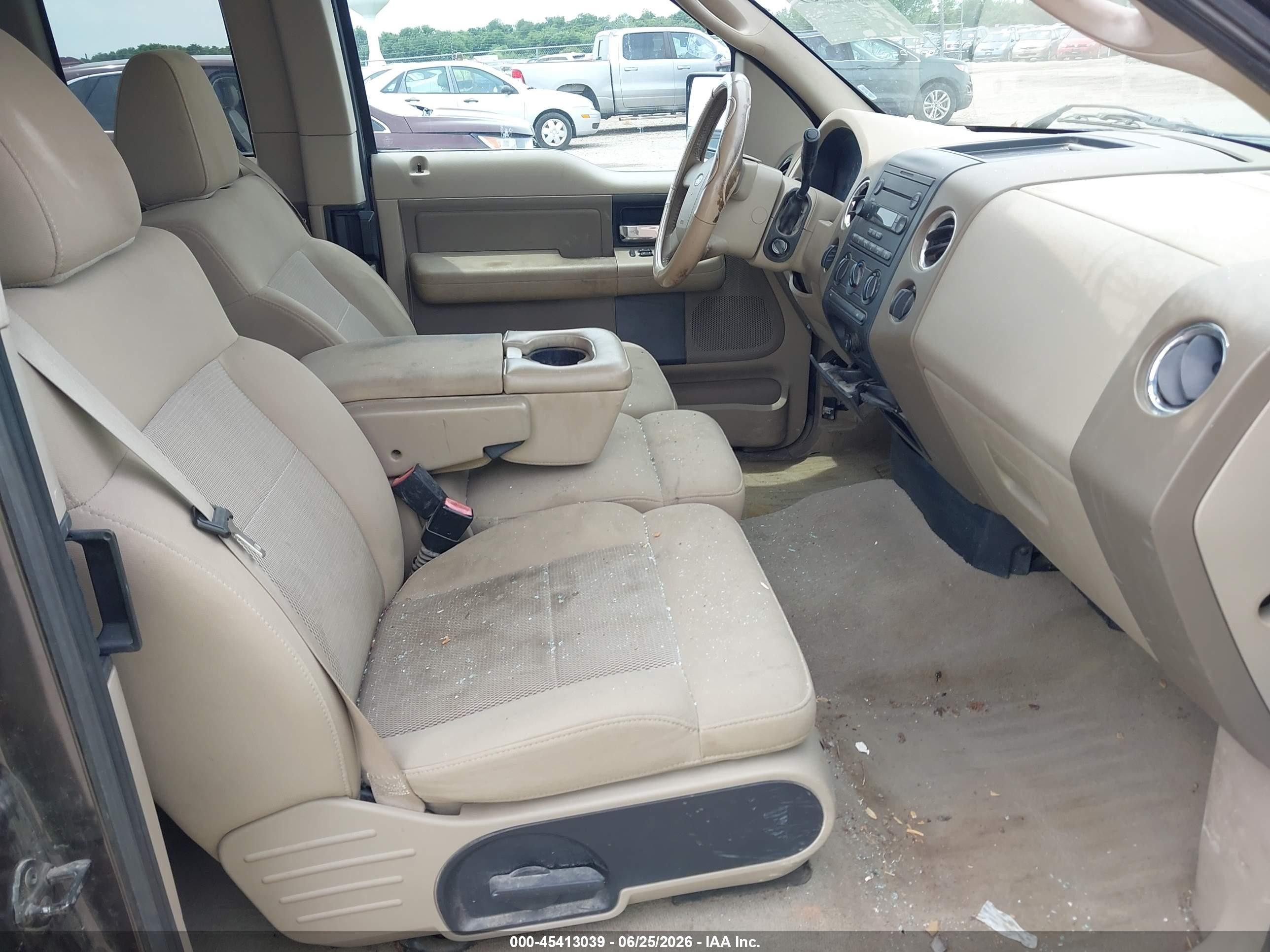 2006 Ford F-150 Fx4/lariat/xl/xlt Gray vin: 1FTPX14586FA71944