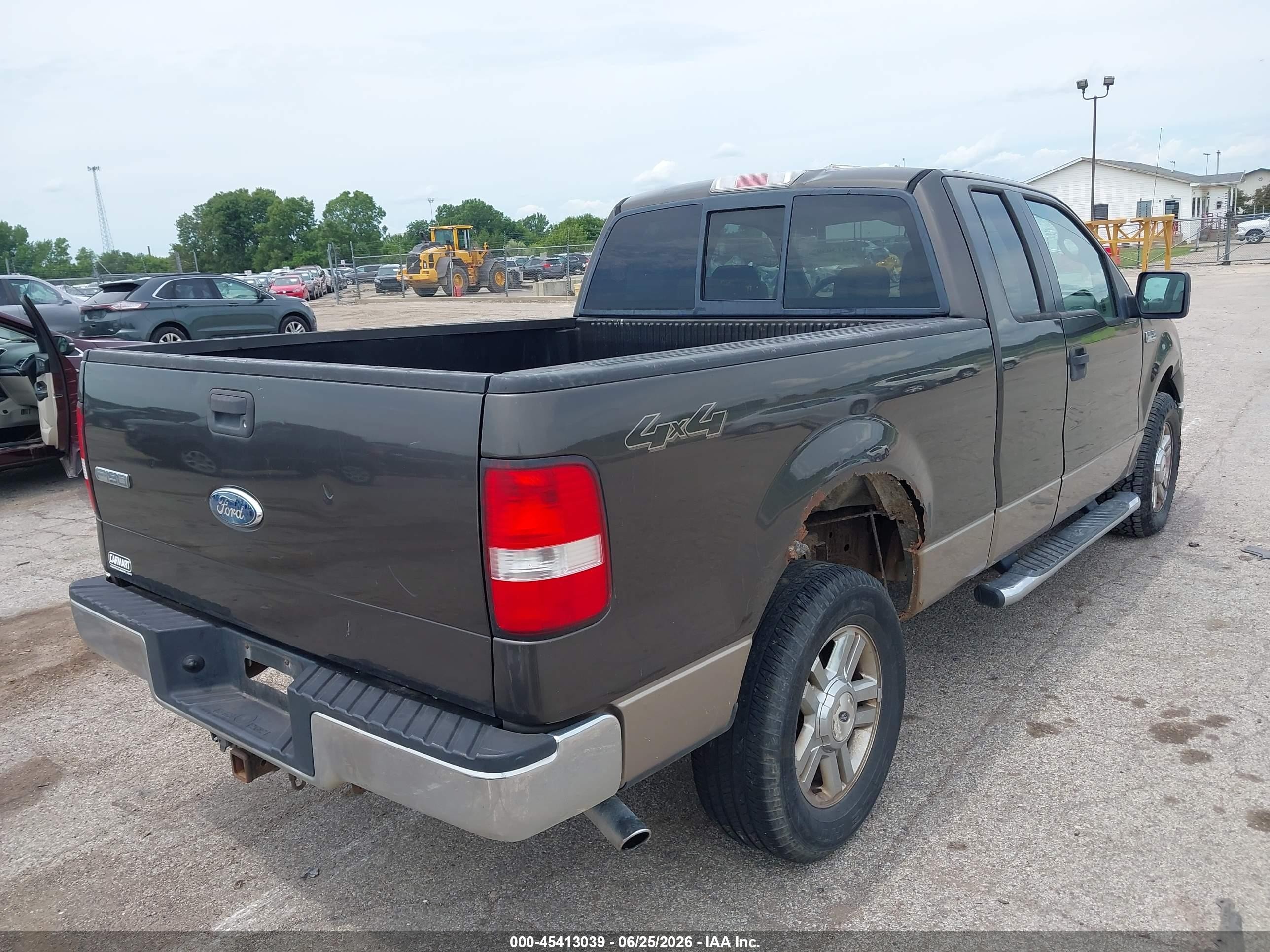 2006 Ford F-150 Fx4/lariat/xl/xlt Gray vin: 1FTPX14586FA71944