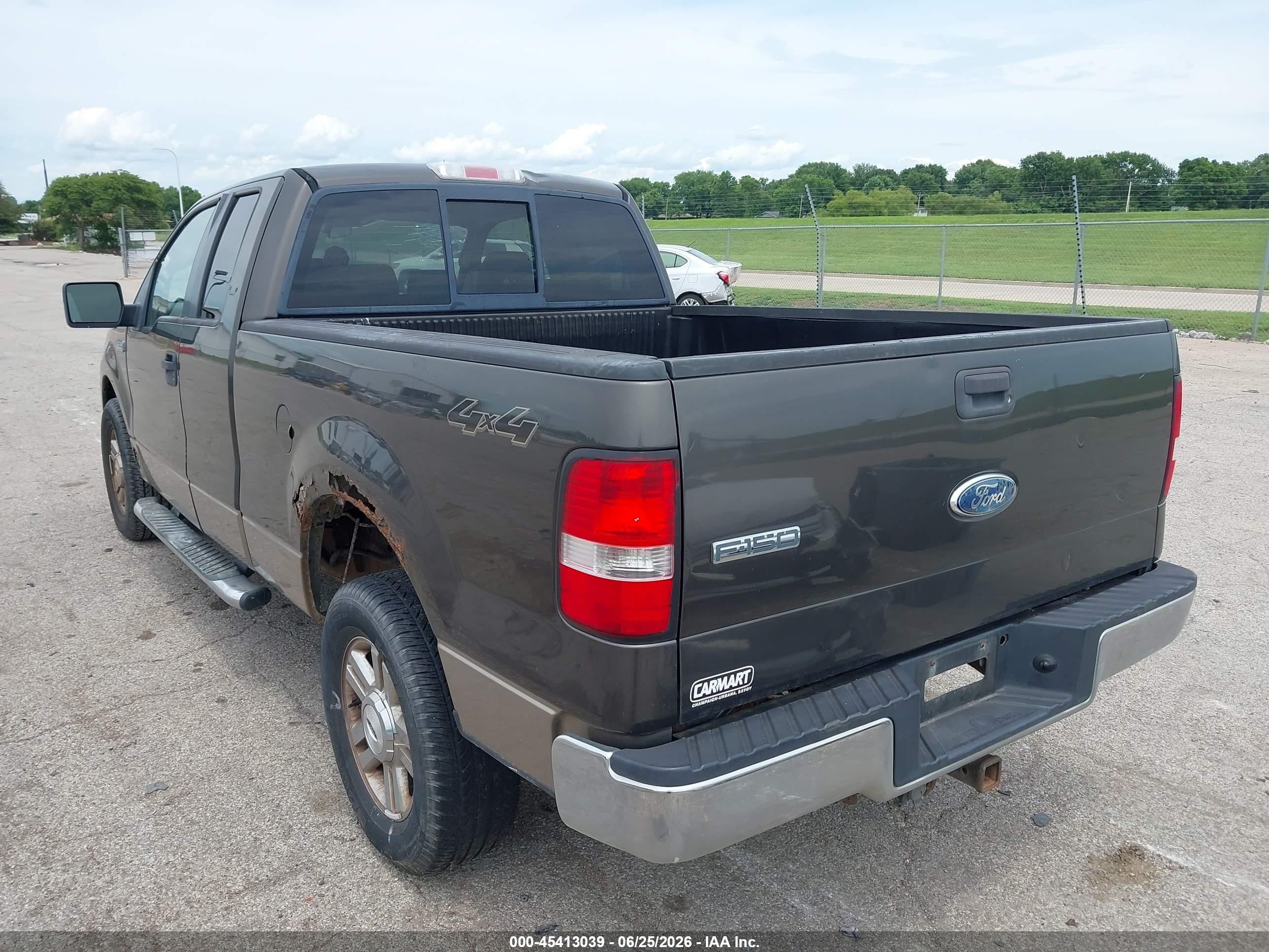 2006 Ford F-150 Fx4/lariat/xl/xlt Gray vin: 1FTPX14586FA71944