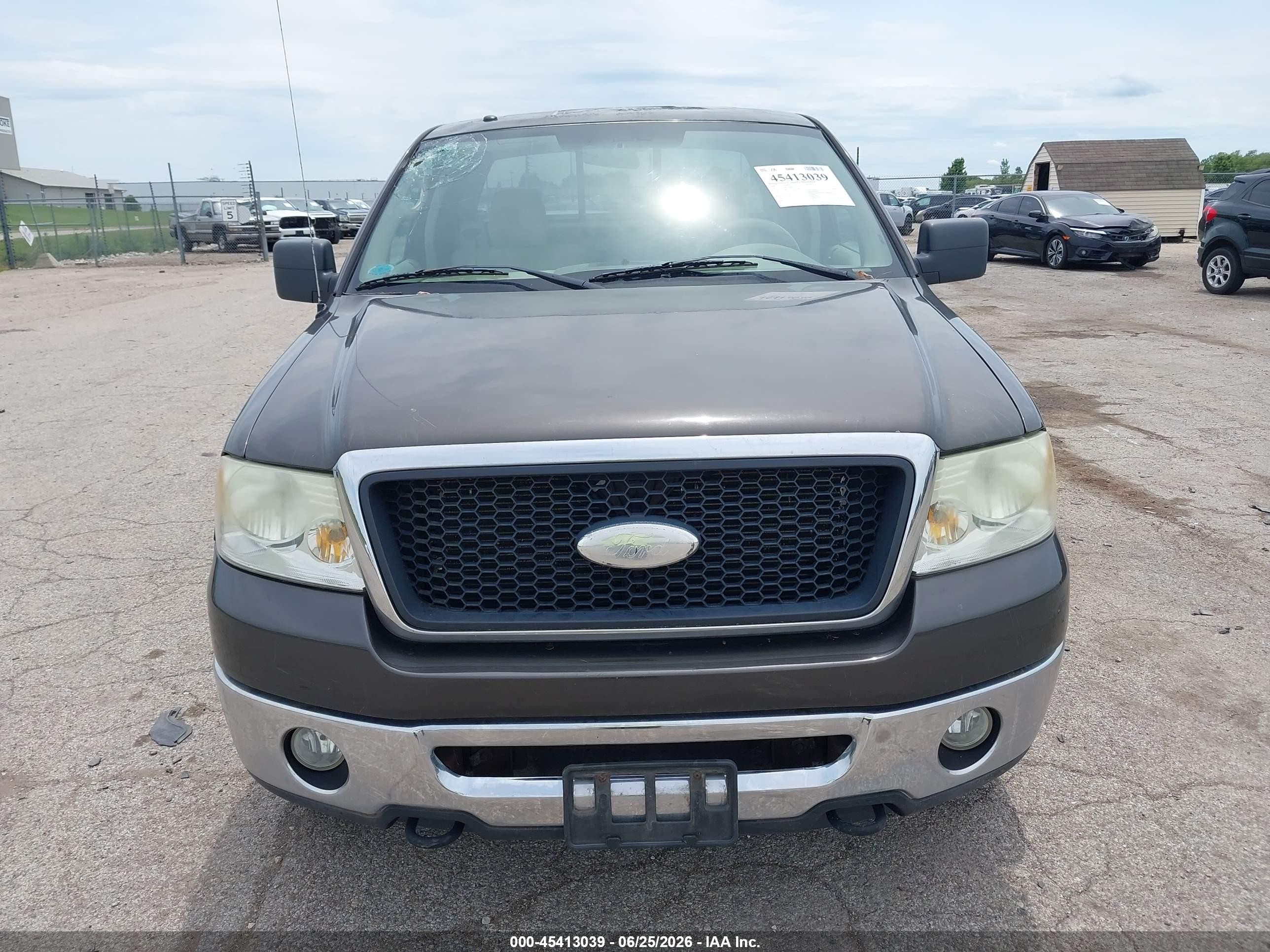 2006 Ford F-150 Fx4/lariat/xl/xlt Gray vin: 1FTPX14586FA71944