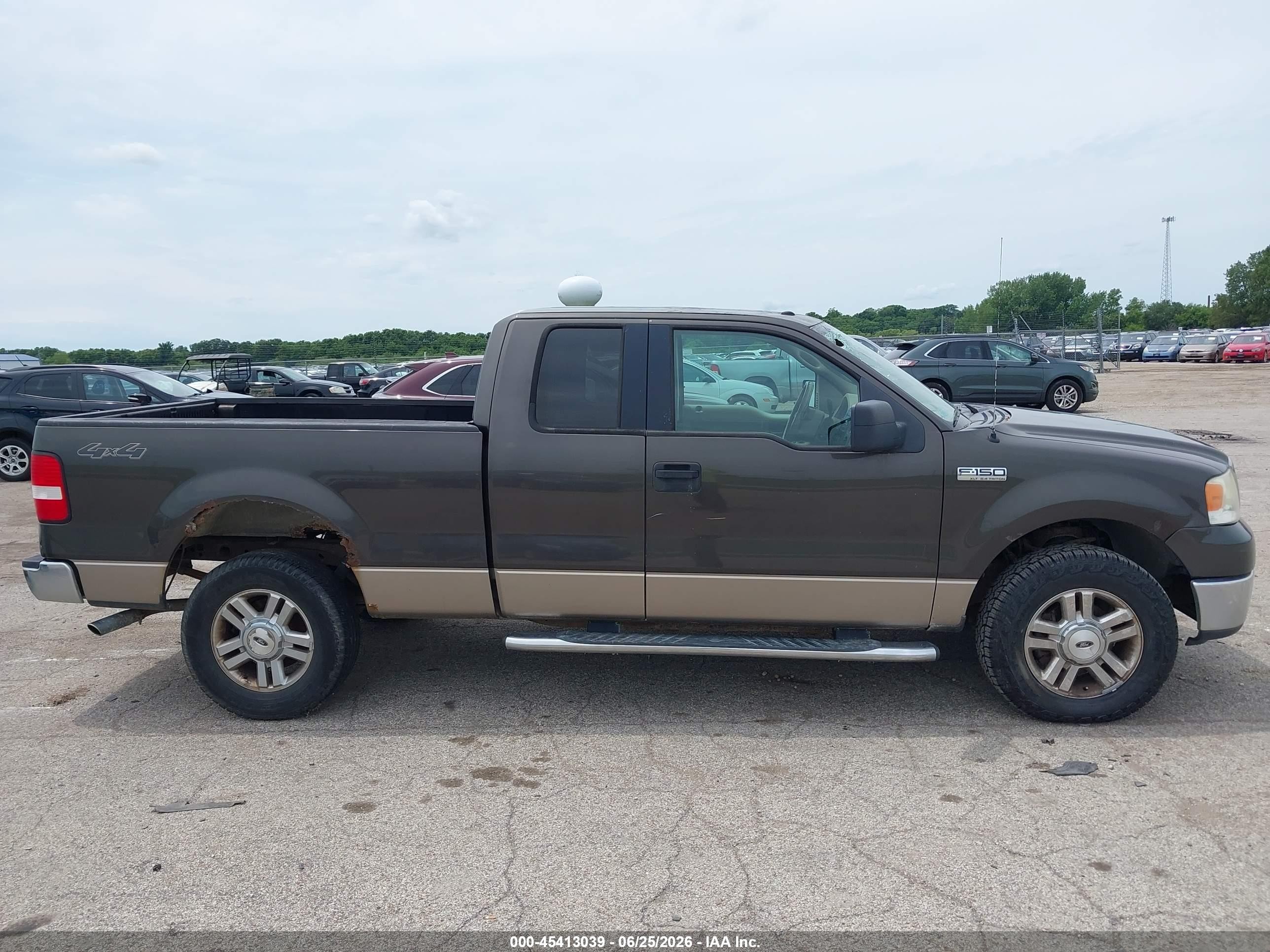 2006 Ford F-150 Fx4/lariat/xl/xlt Gray vin: 1FTPX14586FA71944