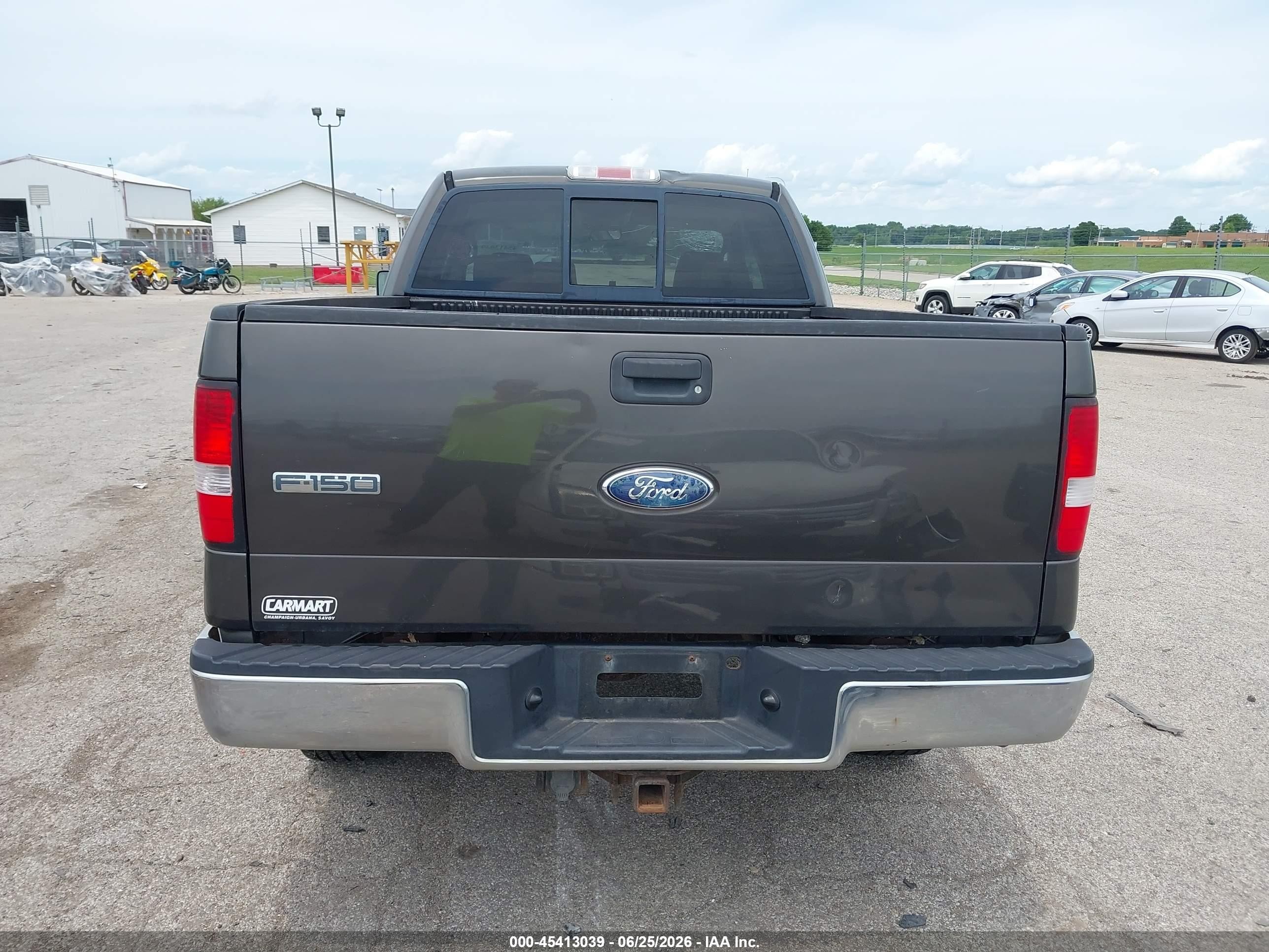 2006 Ford F-150 Fx4/lariat/xl/xlt Gray vin: 1FTPX14586FA71944